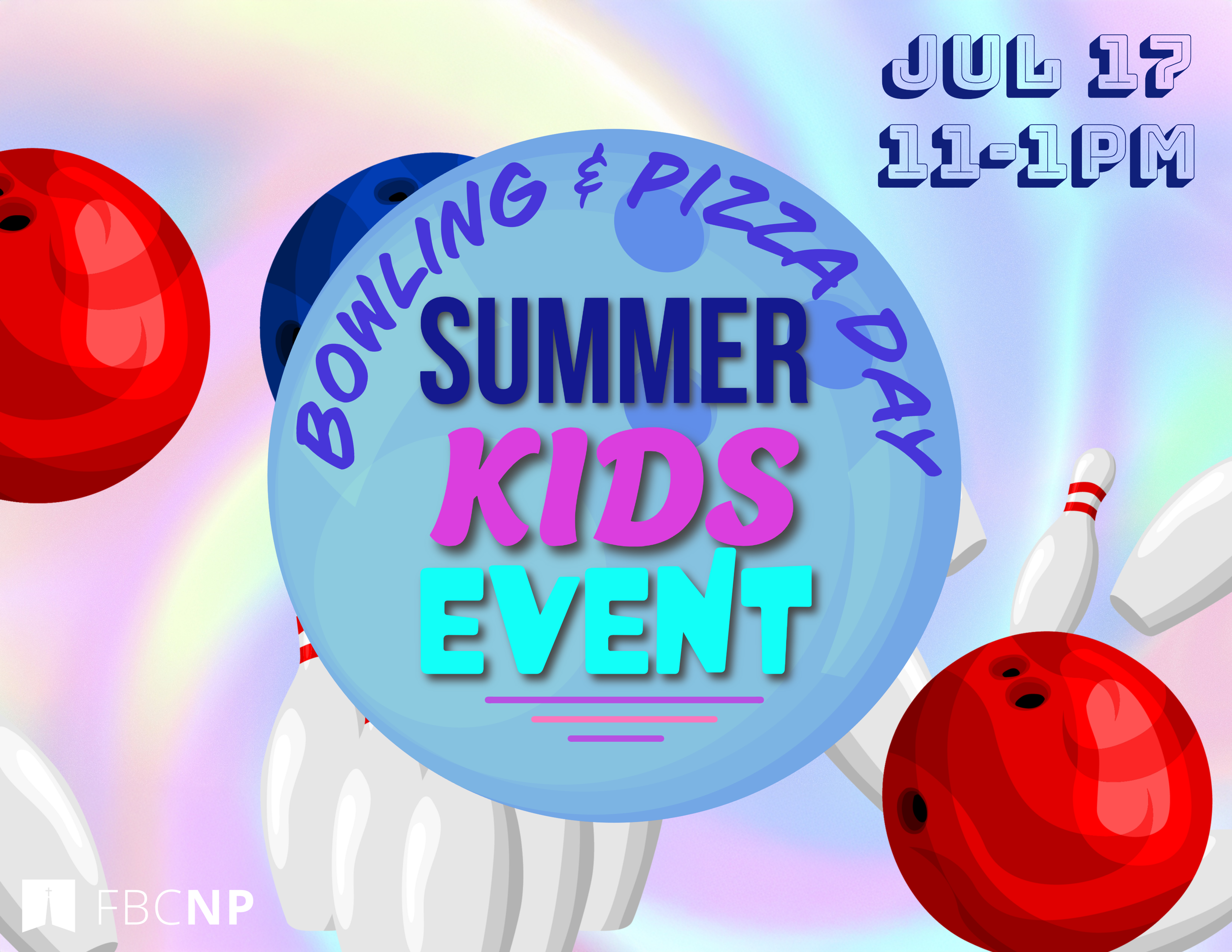 Summer Kids Event #3: Bowling