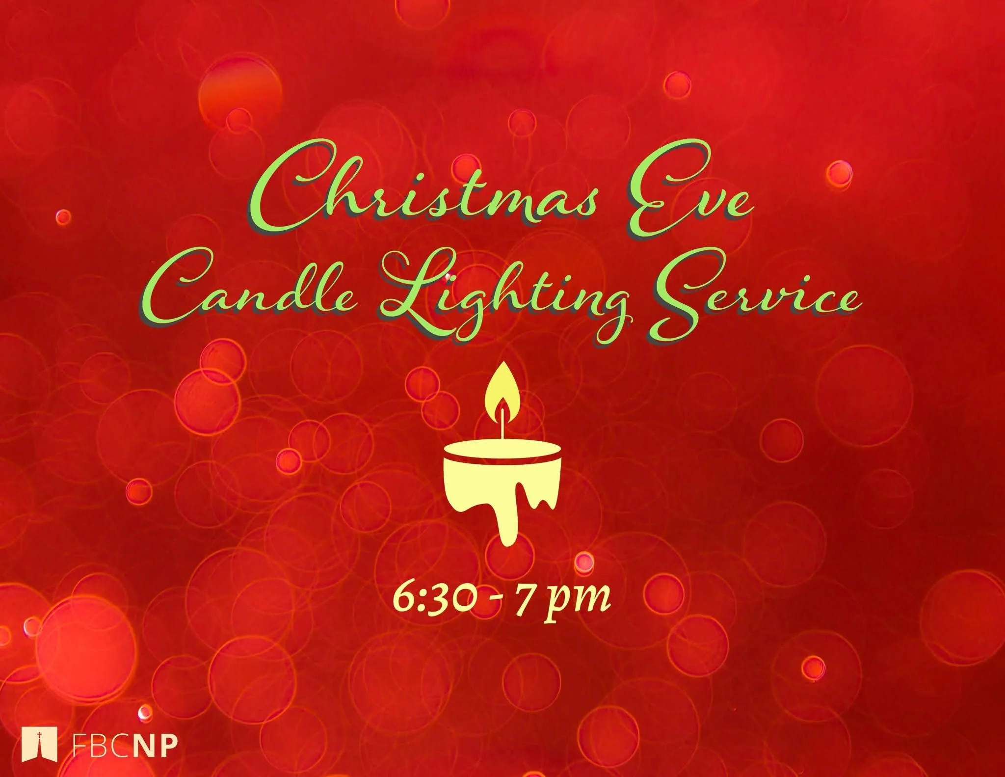 Christmas Eve Candle-Lighting Service