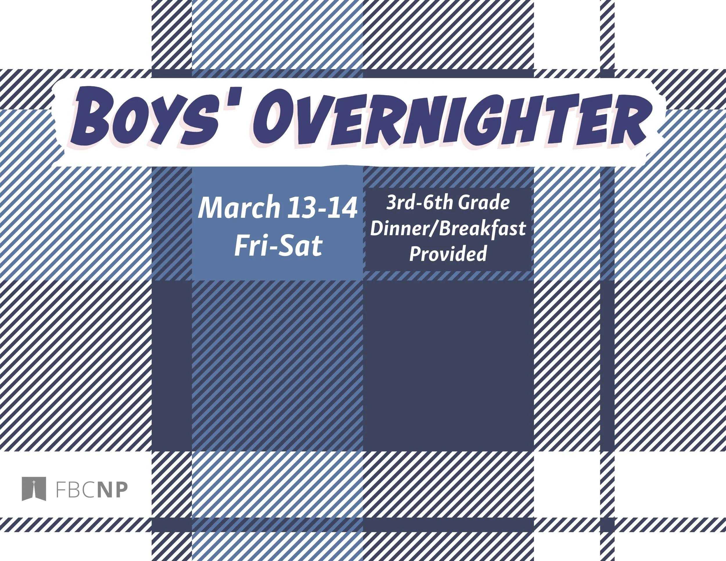 Boys' Overnighter