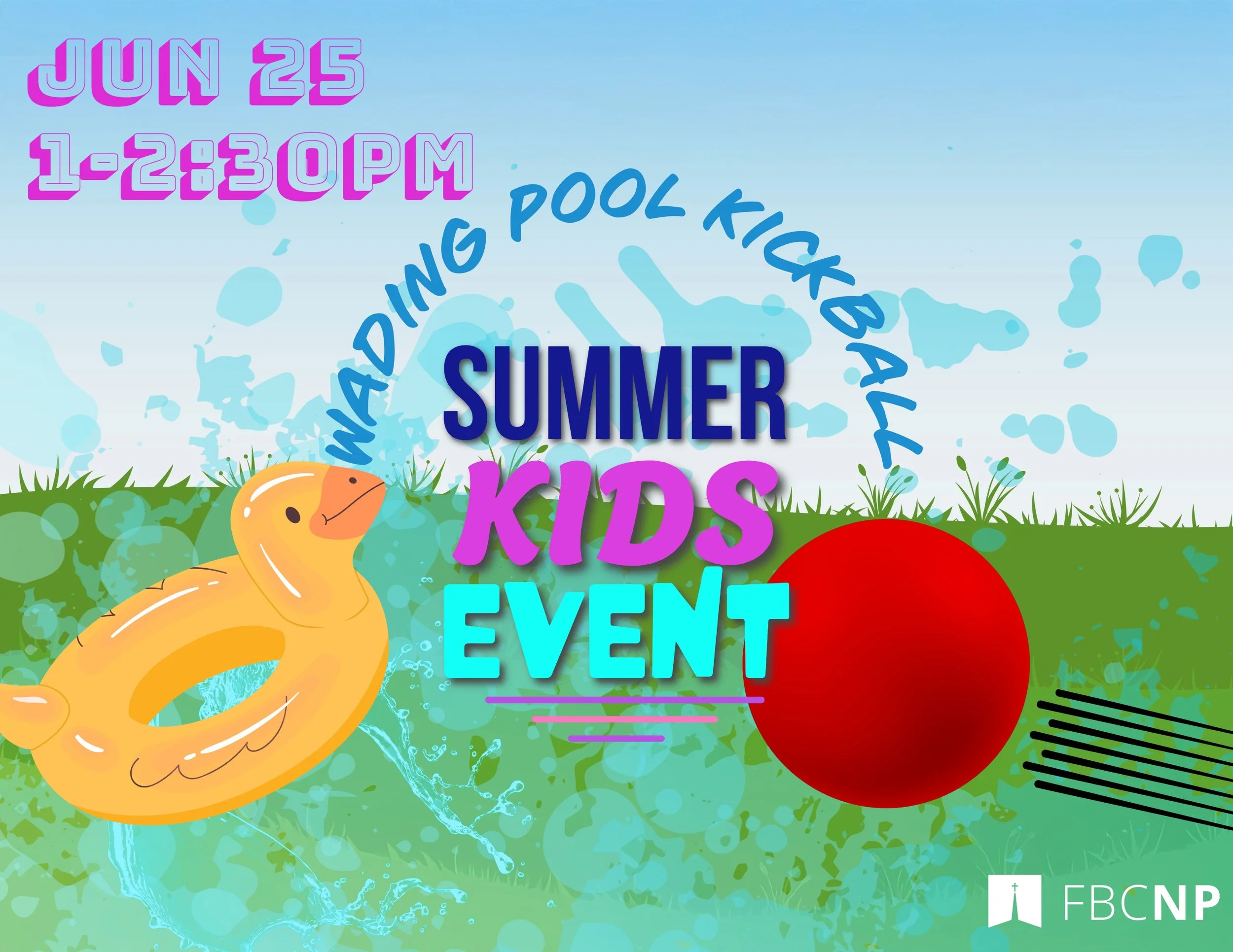 Summer Kids Event: Wading Pool Kickball