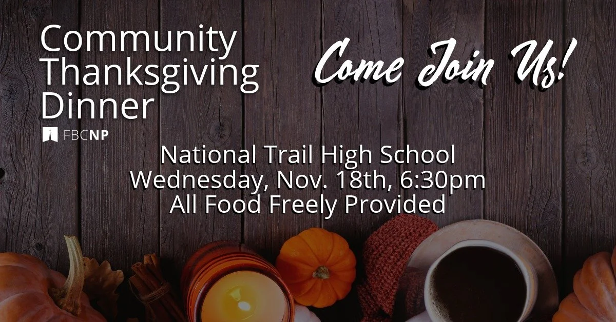 Community Thanksgiving Dinner