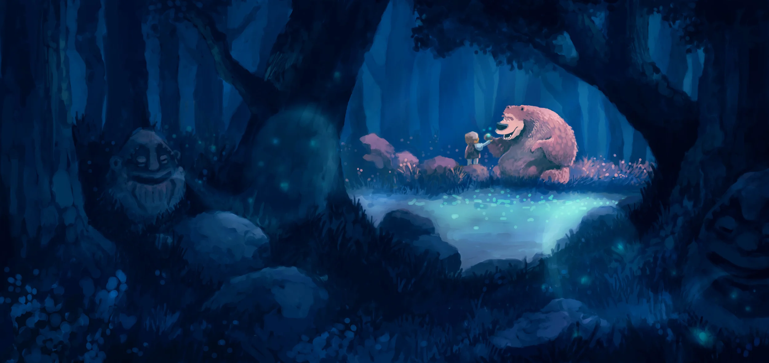 Odd &amp; the Frost Giants - "Mimir's Well" - Concept Sketch