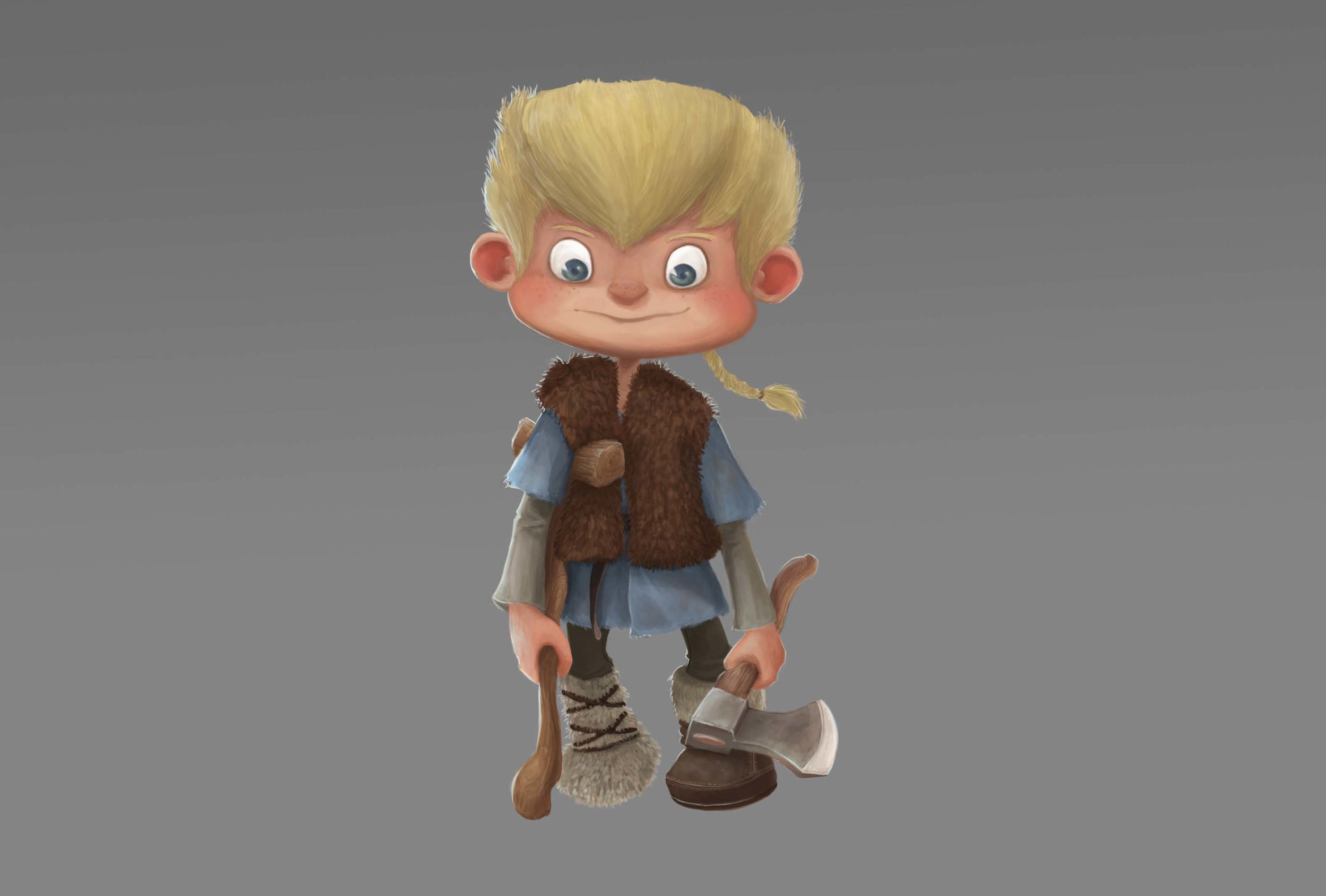 Odd &amp; the Frost Giants - Character Concept - Odd