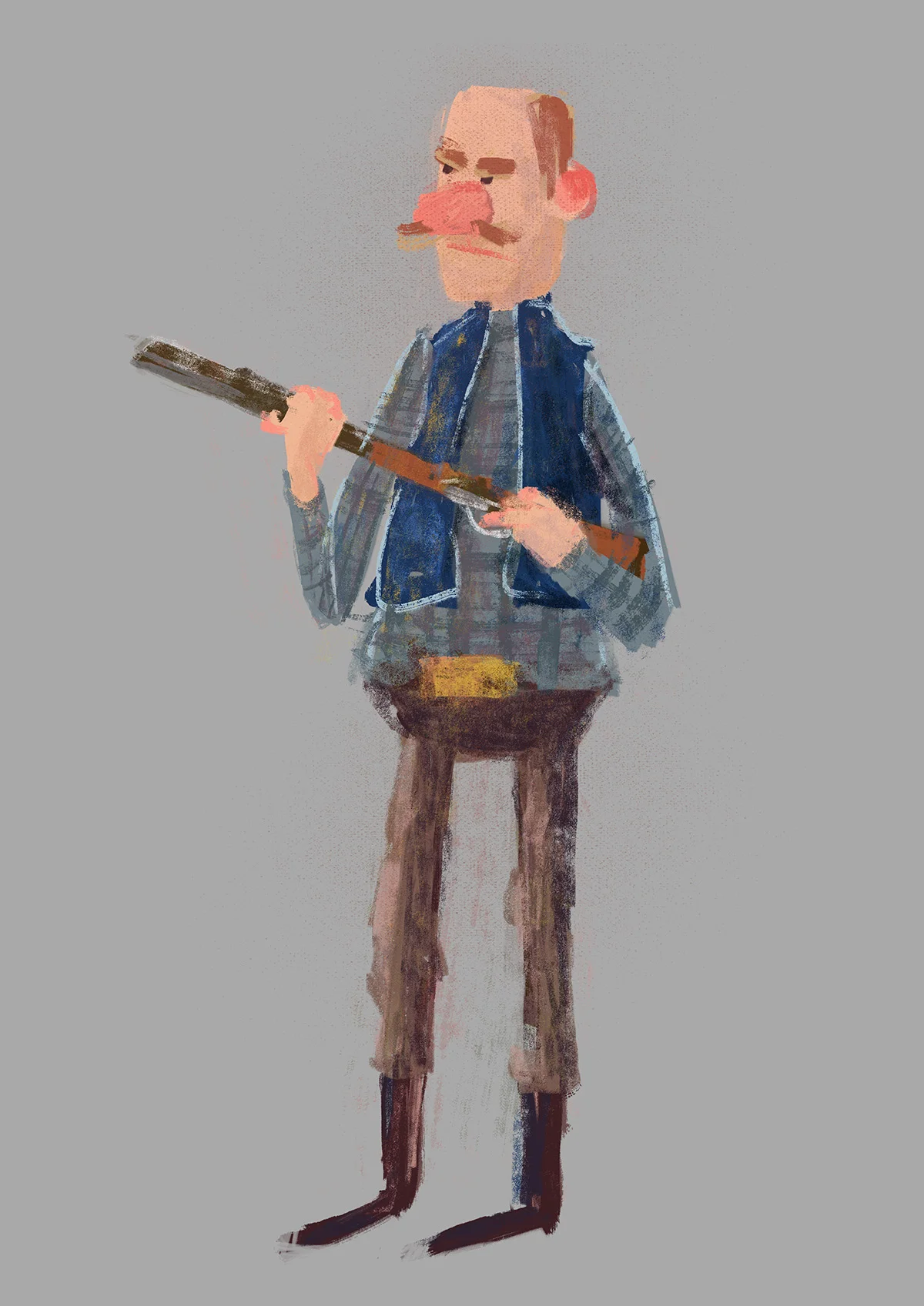 Fantastic Mr. Fox - Character Concept - Bean