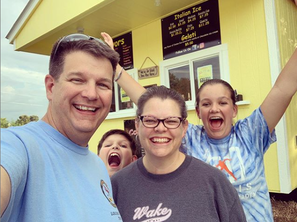 Sunset Slush Italian Ice