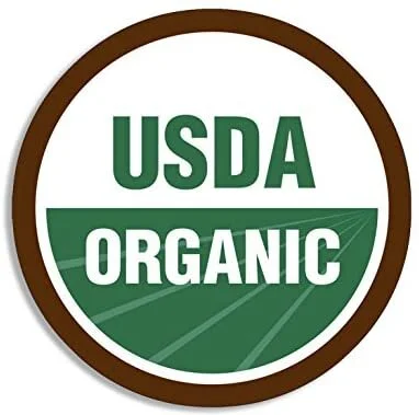 We're certified Organic