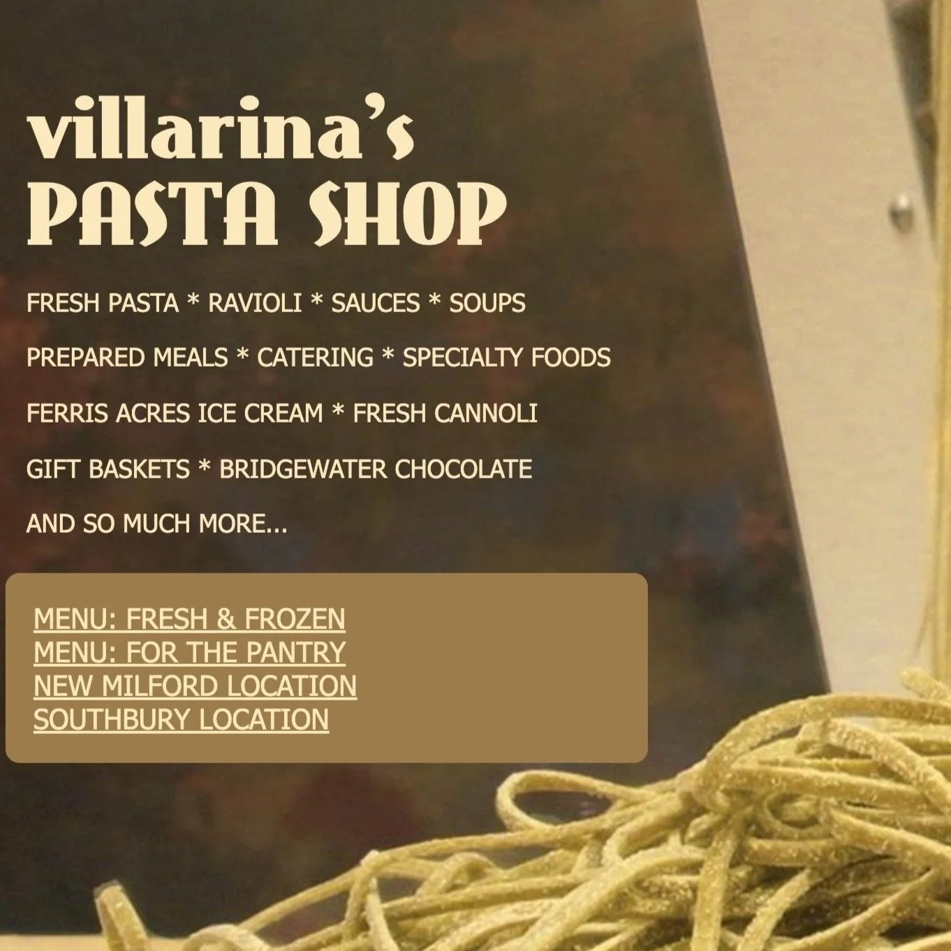 Villarina's Pasta Shop in New Milford