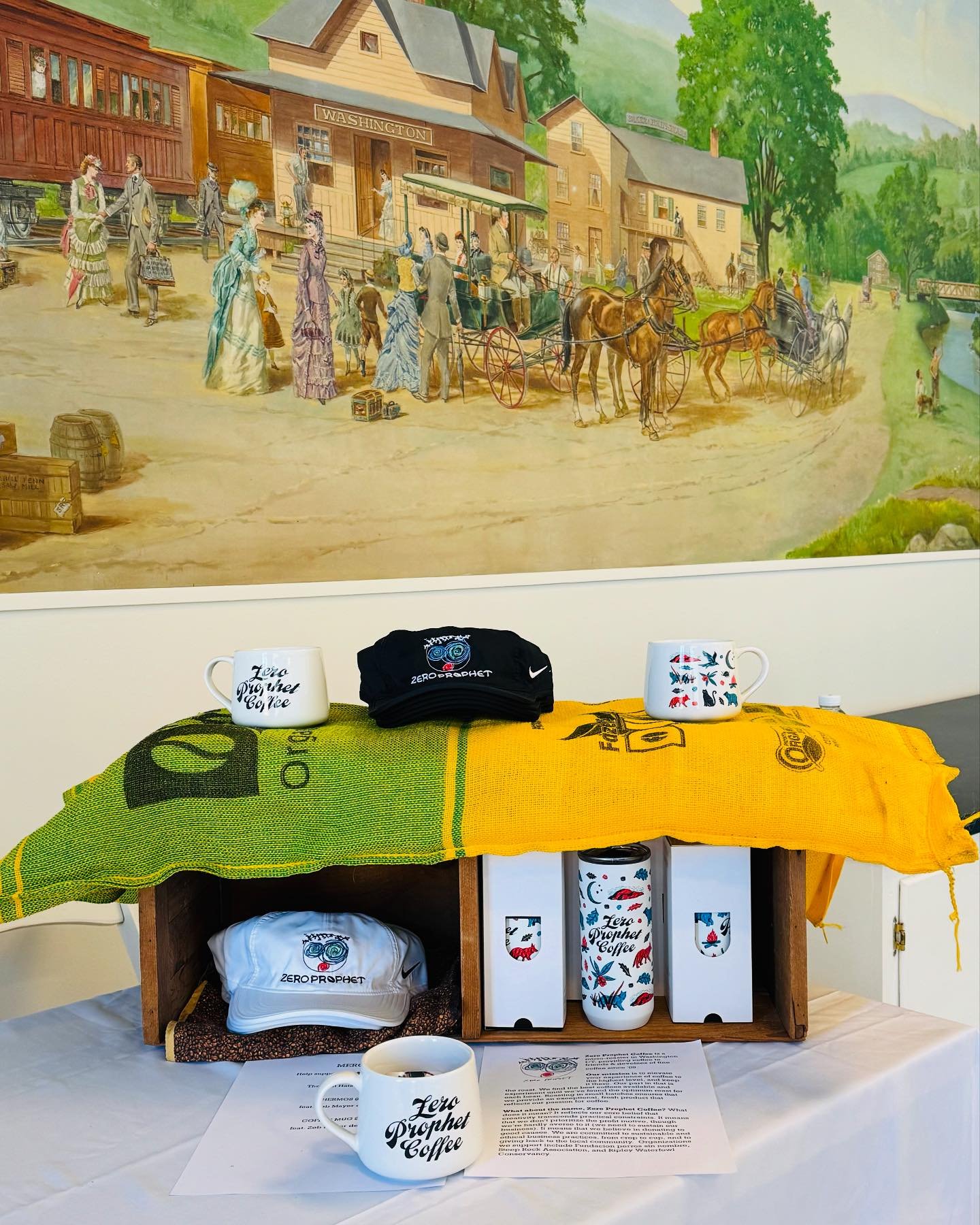 Merch for sale down in the Depot! Visit the popup at the brand new IDEAS DEPOT where you&rsquo;ll also find many more treasures today Dec 1 until 5pm &mdash; next to post office, originally a bank, this will be an evolving shared workspace, popup for