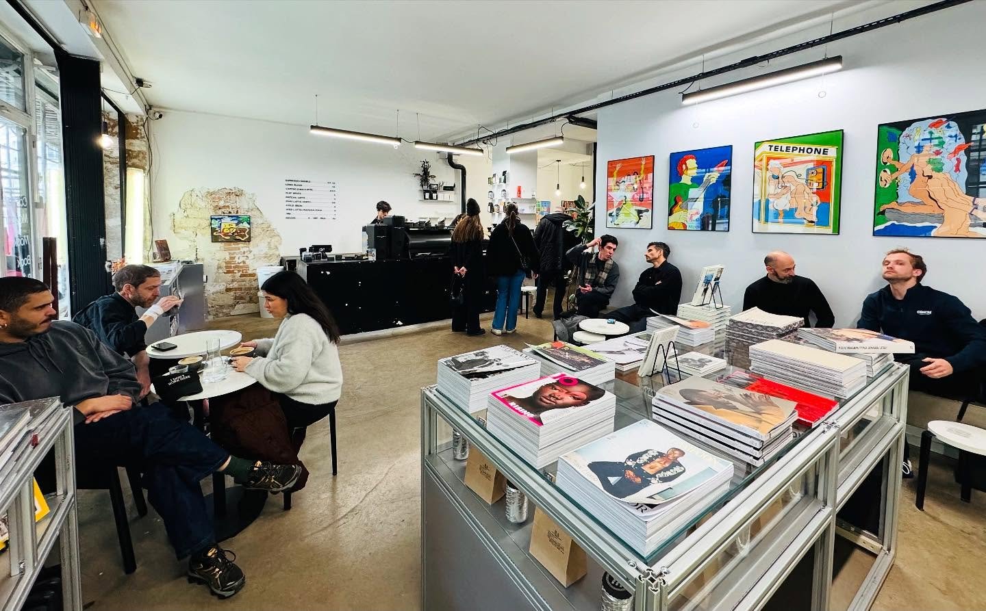 @bonjourjacob_ 
There&rsquo;s no shortage here of good coffee places and cool art bookshops but this place puts it all together very well. Plus see previous post!