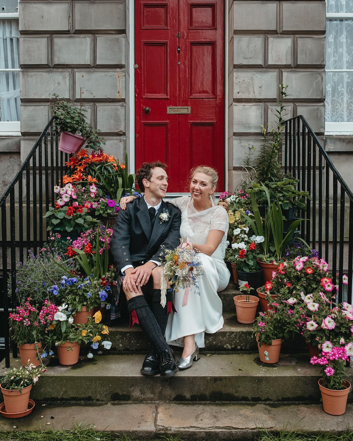 Super excited to be shooting lots of weddings in Edinburgh this year. Here&rsquo;s a favourite from Emily &amp; Doug&rsquo;s wonderful day a couple of years ago which included the most magical reception and dinner at the amazing @timberyard10, somewh