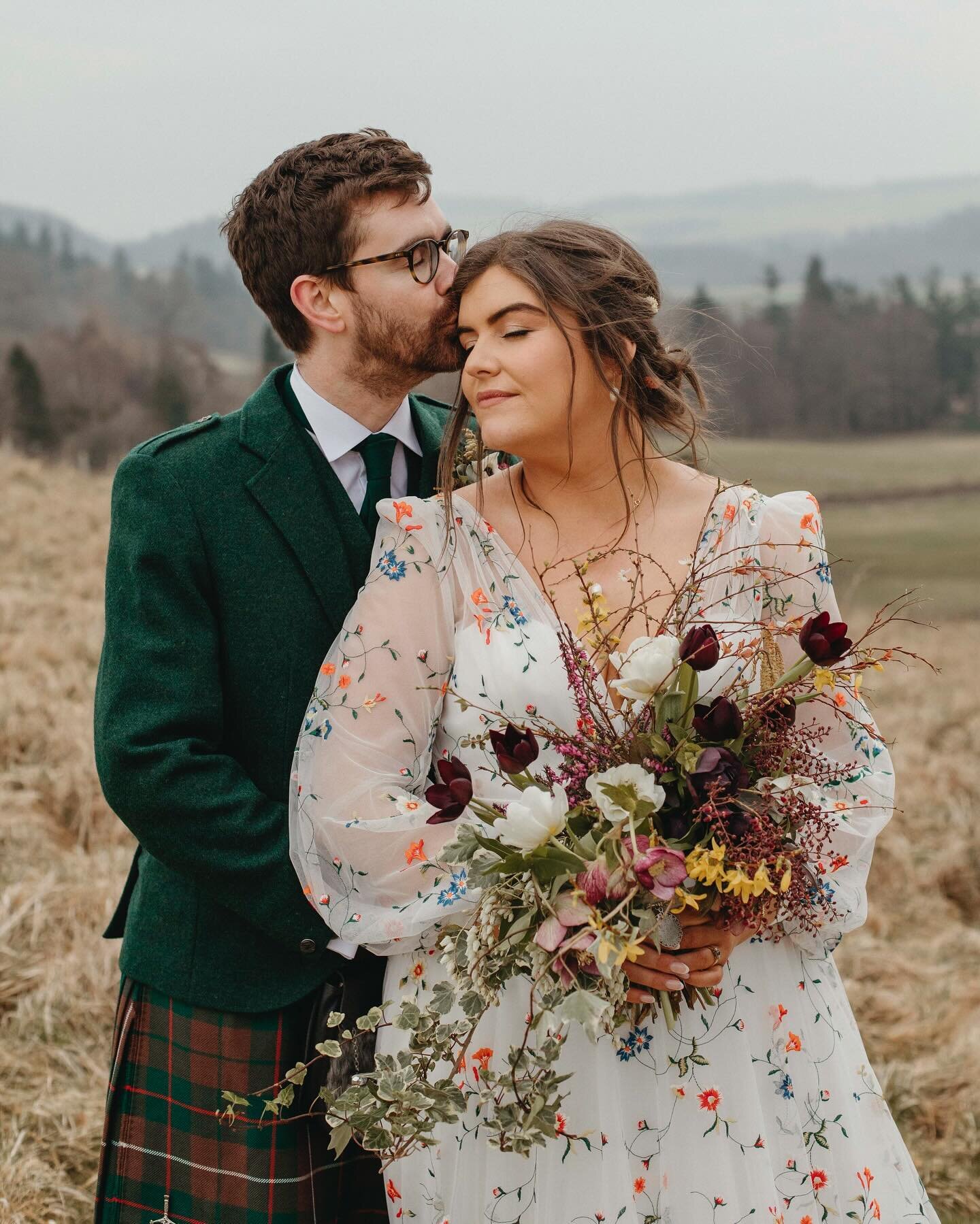 I really couldn&rsquo;t have wished for a more perfect day to kick off my 2024 wedding season. Kirsty &amp; Calum&rsquo;s magical celebrations @comriecroftweddings were an absolute dream to photograph. Colour, charm and personality were very much the