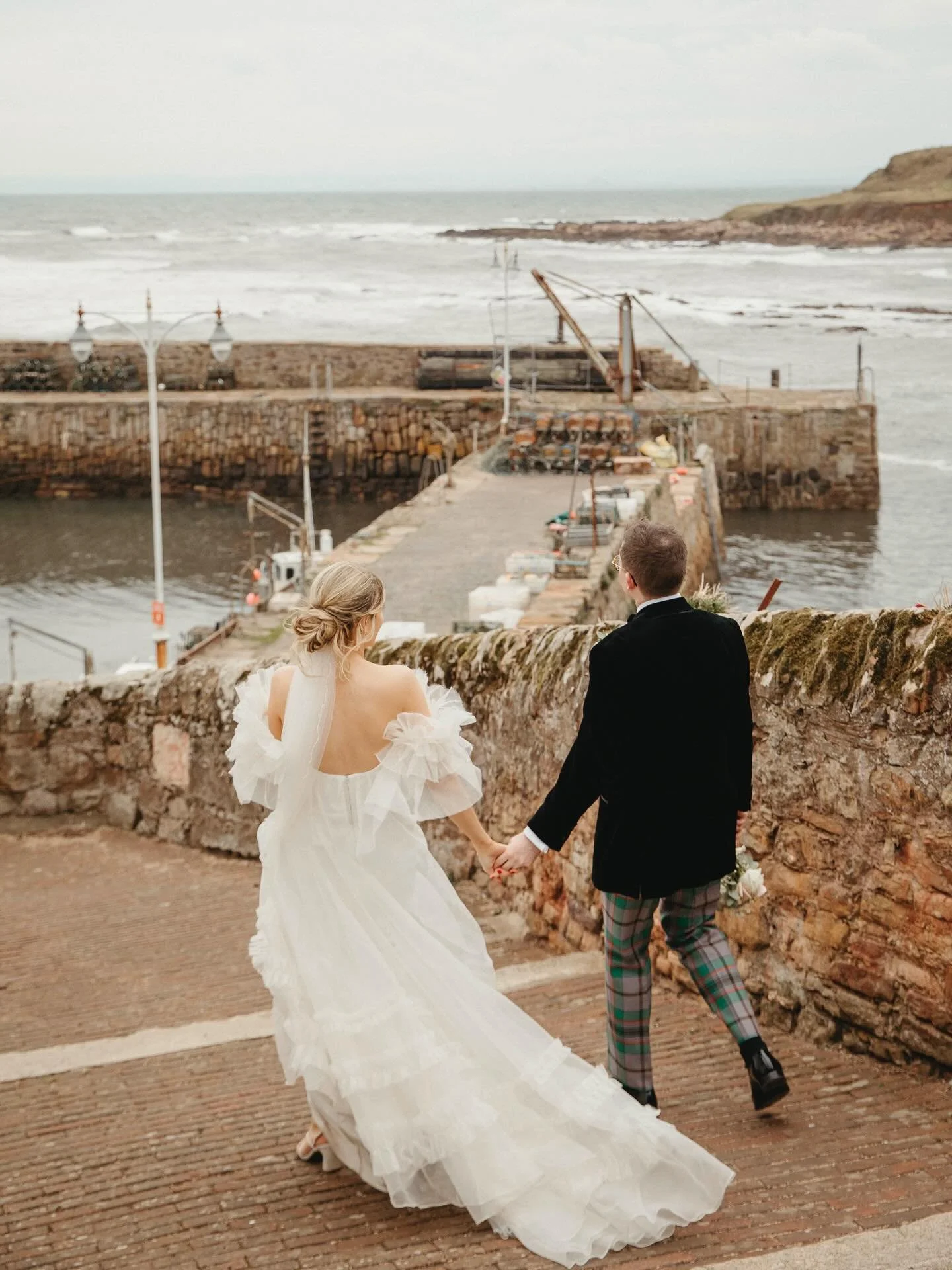 A few of my favourite moments from Hannah &amp; Ronan&rsquo;s wonderful celebrations at the weekend. A truly magical day with the loveliest bunch 😍
.
.
.
#scotlandwedding #edinburghweddingphotographer #modernbride #scottishweddingphotographer #weddi