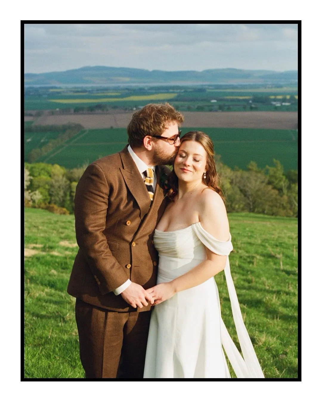 A few dreamy film scans from C &amp; F&rsquo;s wonderful Spring celebrations @guardswellfarm last month. 
.
.
.
#weddingonfilm #onfilm #modernbride #scottishwedding #scotlandweddingphotographer