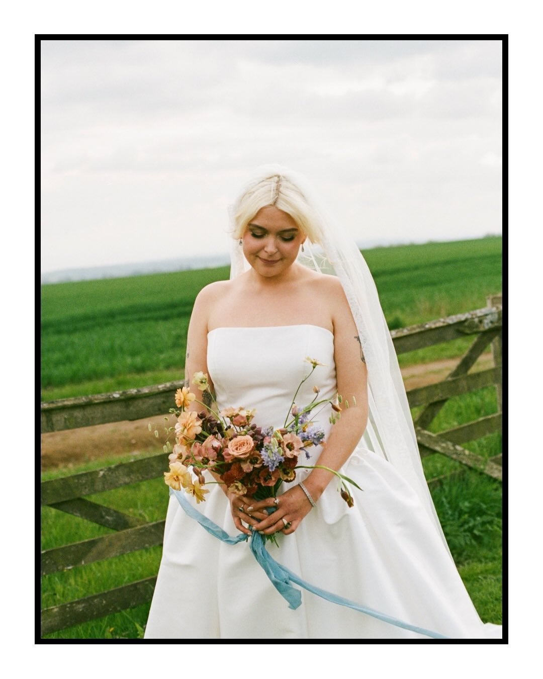 A few of my favourite moments and details captured on film at R &amp; E&rsquo;s Spring celebrations in Fife. 
.
.
.
#onfilm #scottishwedding #modernbride #weddingonfilm #glasgowweddingphotographer