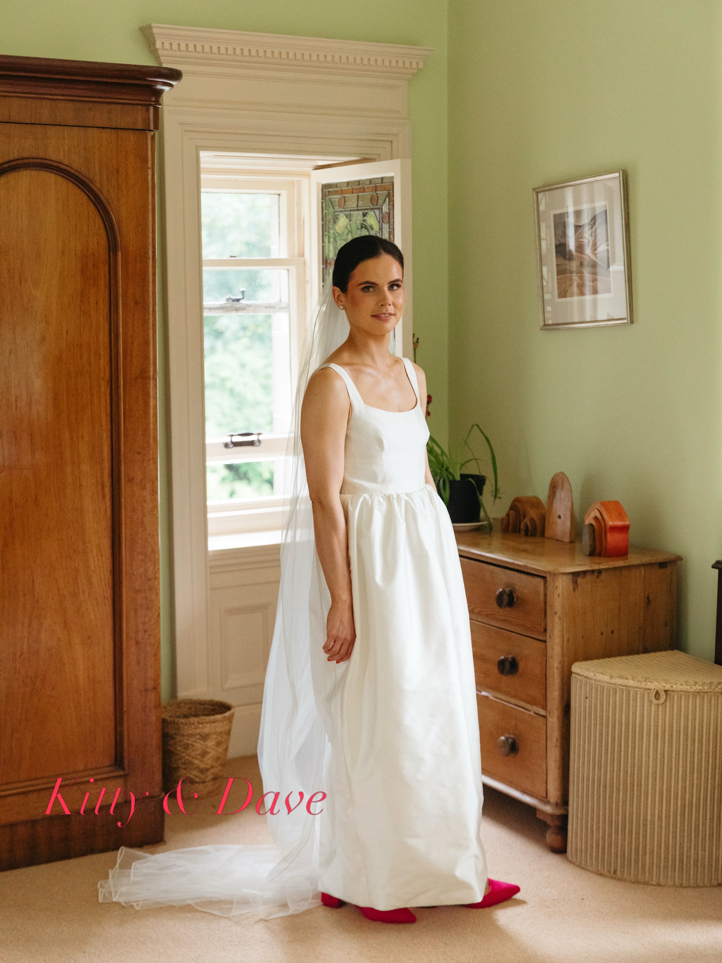 A wonderfully vibrant and colourful day in the Scottish Borders with Kitty &amp; Dave. A magical ceremony full of music and personal touches at the local village hall was followed by a fabulous reception at Kitty&rsquo;s beautiful family home. Lovely