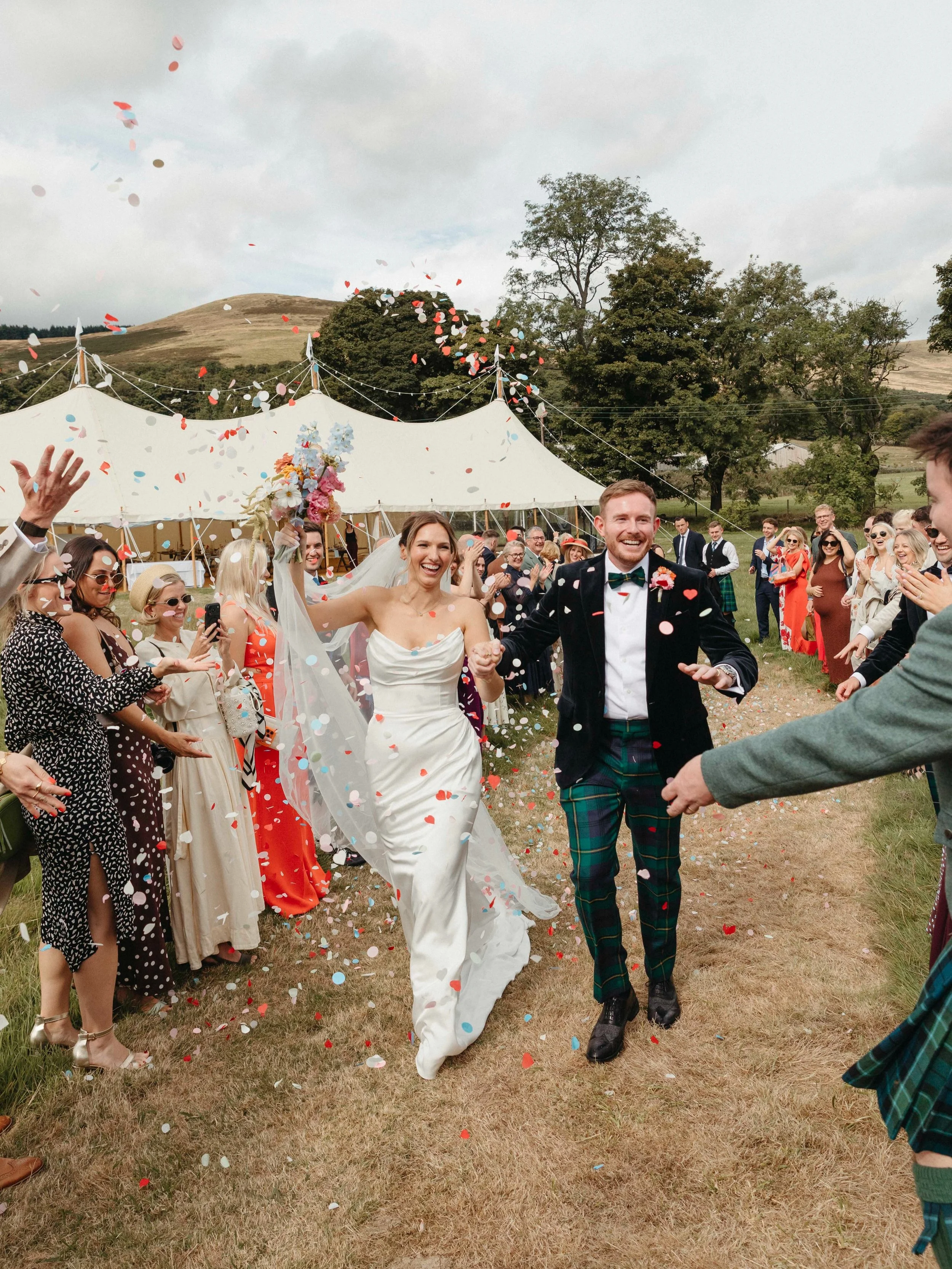 A few favourites from Alex &amp; Carl&rsquo;s sunny celebrations at Alex&rsquo;s beautiful family home last weekend. A day full of colour and laughter, I had the best time capturing all the fun. Lovely working with @fruitsaladflowers again, it&rsquo;