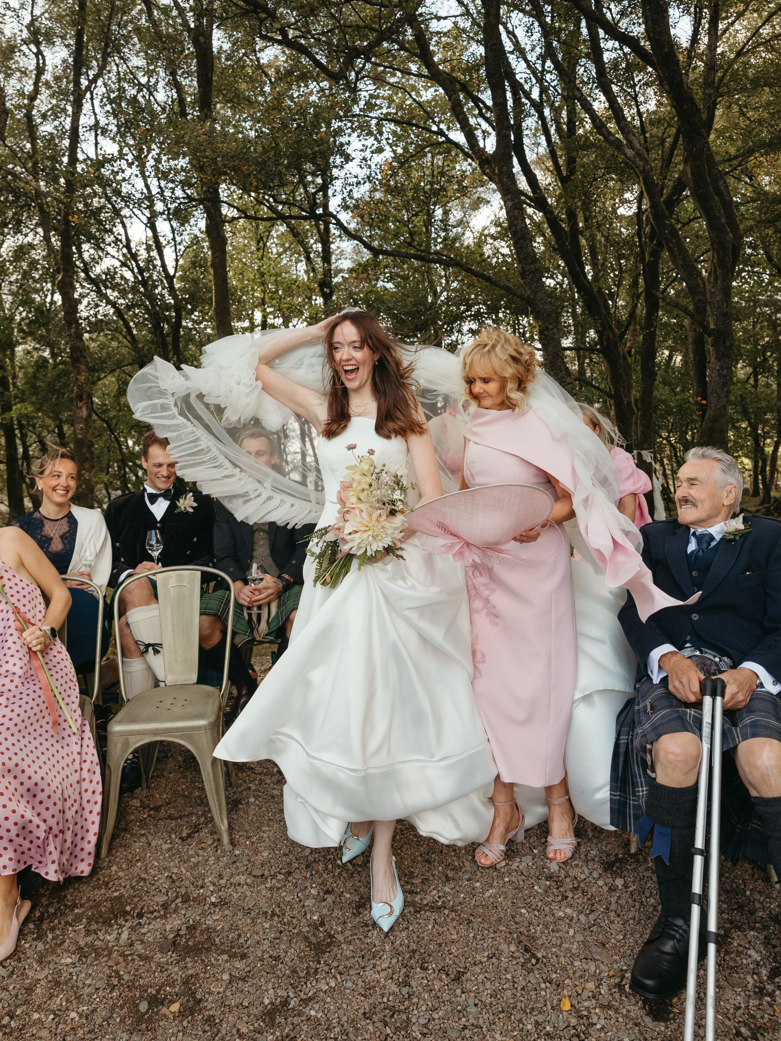 I was back at one of my favourite spots @monachylemhorhotel for Kirsty &amp; Fraser&rsquo;s magical wedding celebrations at the weekend. The wild and windy Scottish weather certainly played its part, and created some wonderful unscripted moments thro