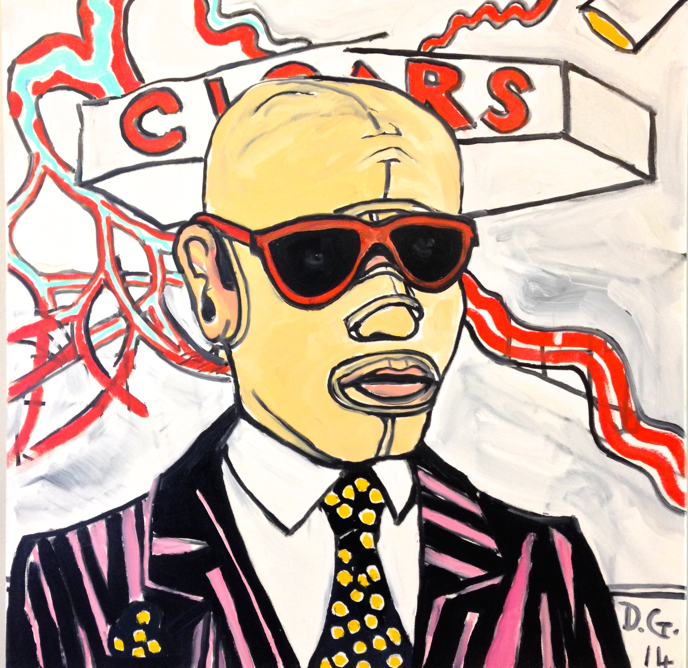 Cedric Bandaged, 2014