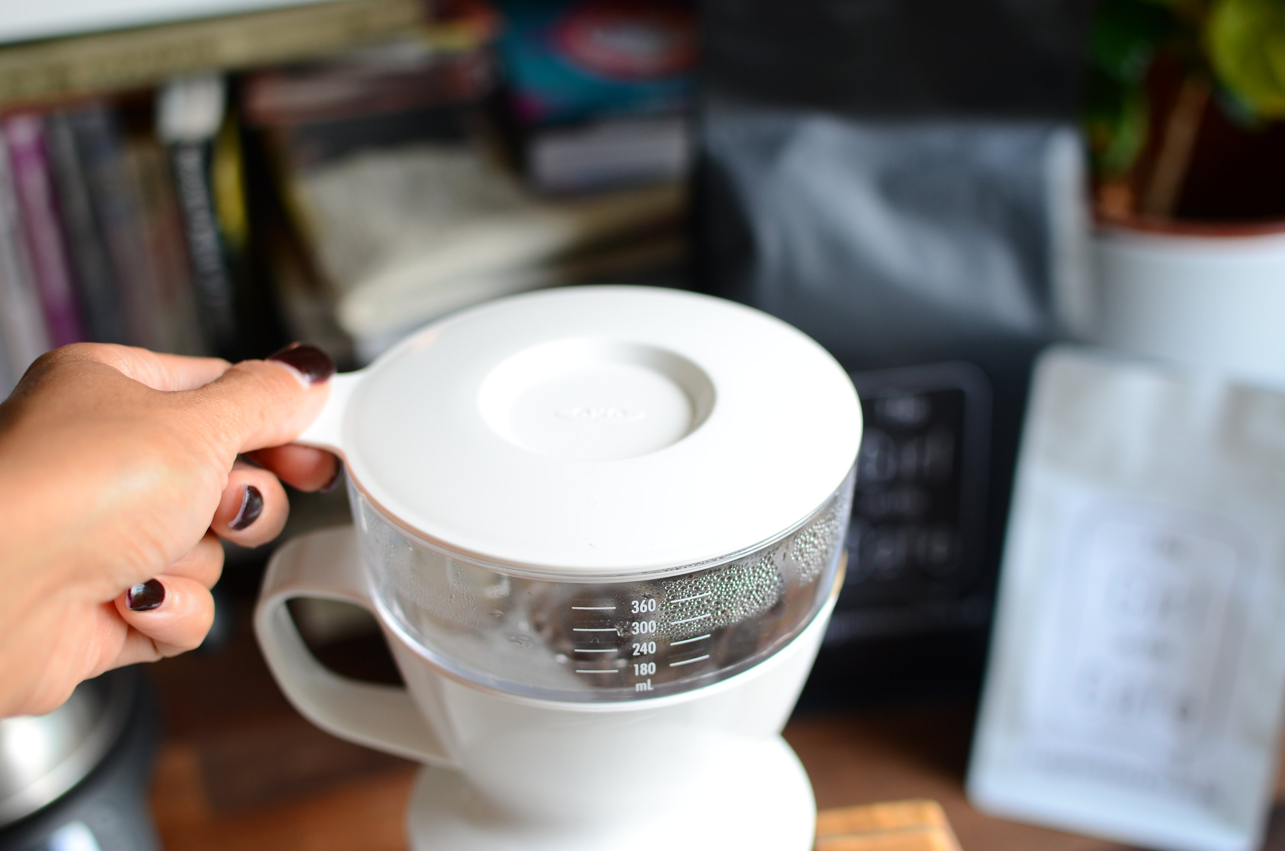 OXO Pour Over Coffee Maker with Water Tank 