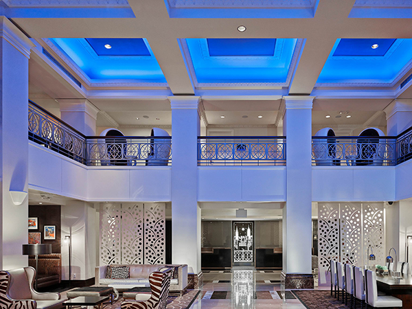 The Lexington Hotel. Commissioned artwork by Alba Clemente. Photograph by Frank Oudeman.