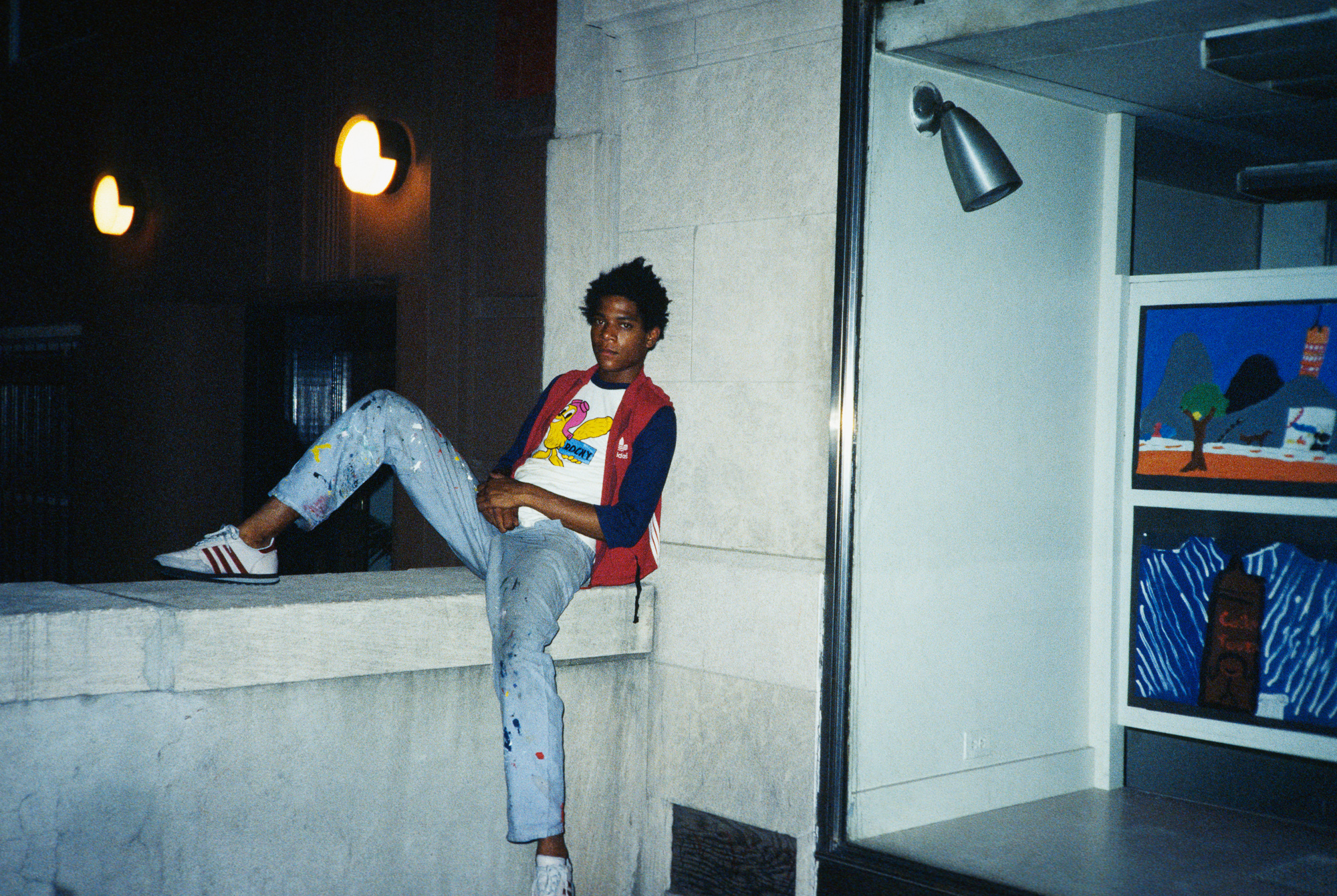  Jean-Michel Basquiat, St. Ann’s School.  (1983) 