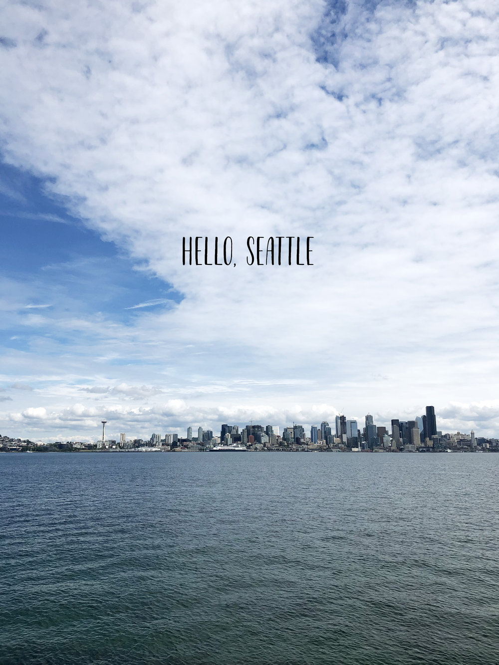 Hello Seattle — Handmade by Sara Kim