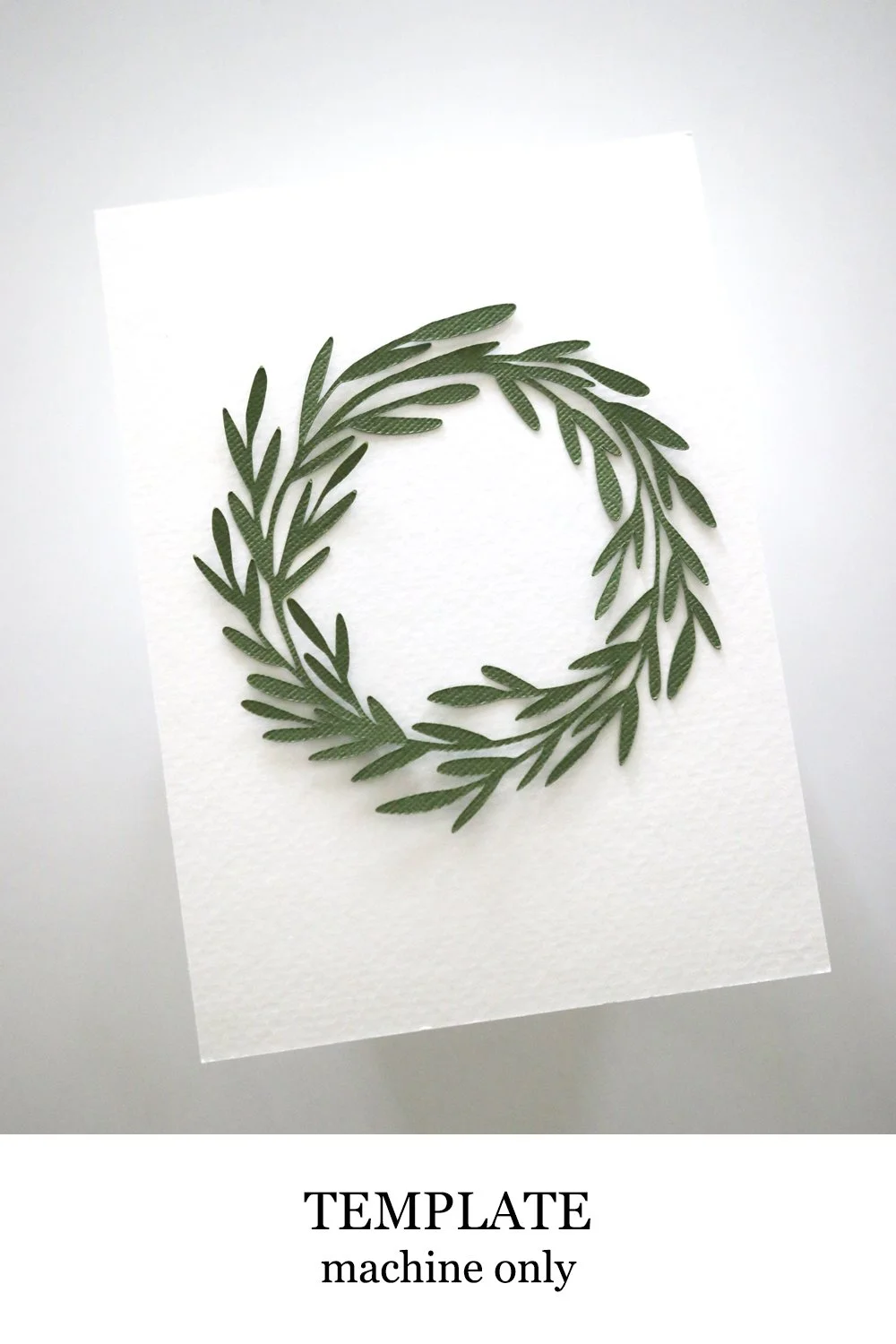 Olive Wreath Cutout