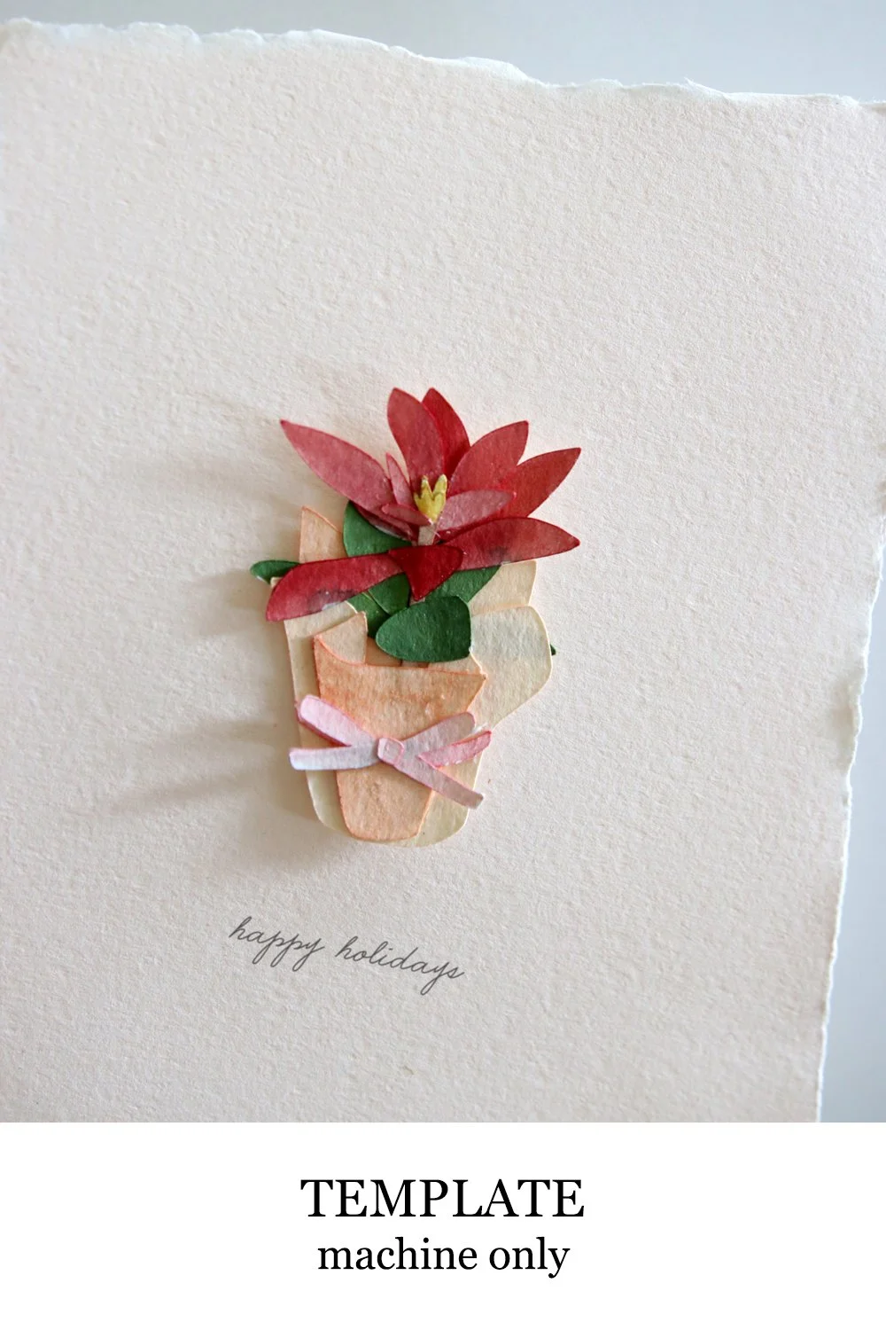 Potted Poinsettia 2D