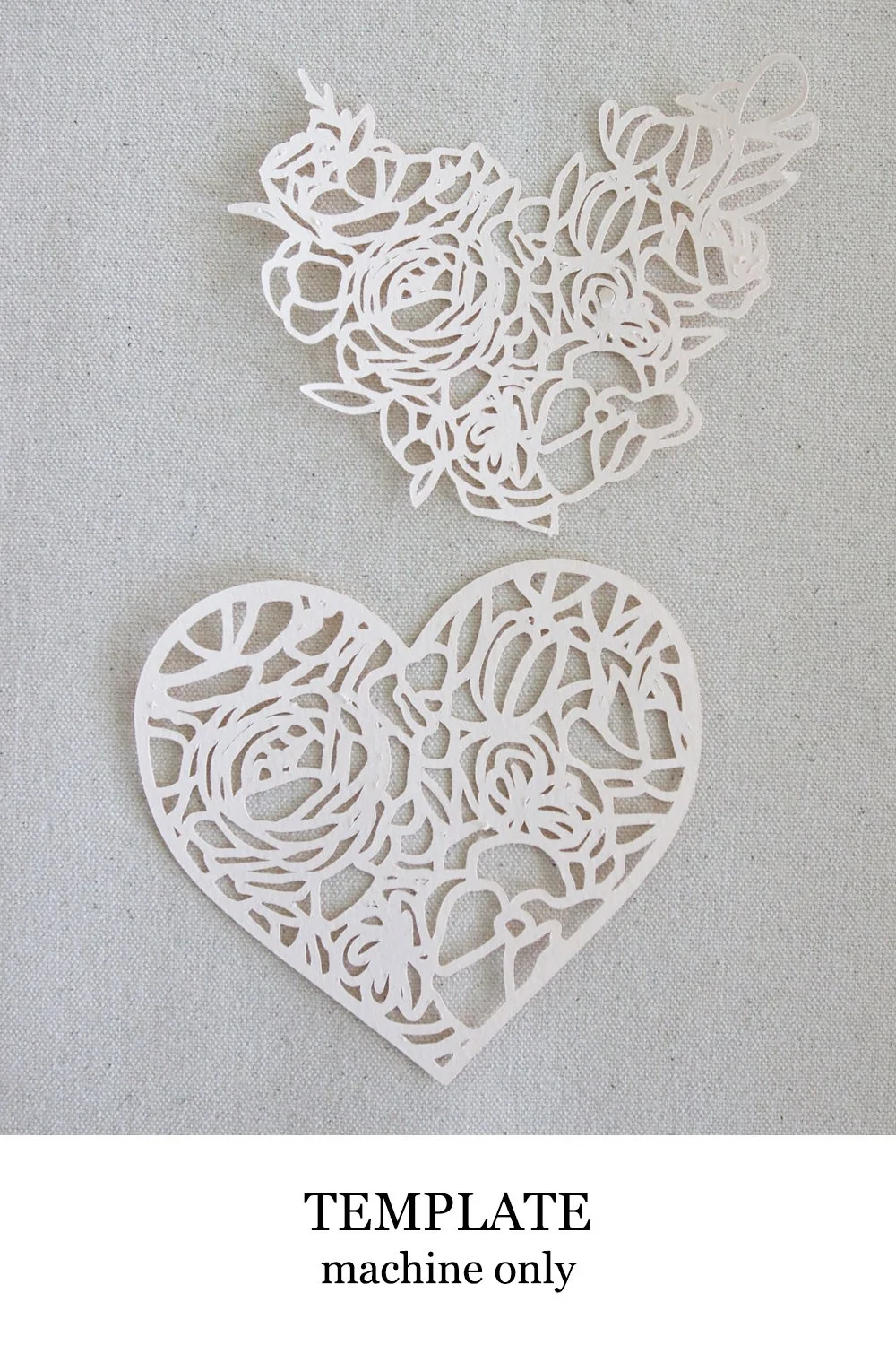 Heart Flower Cutout