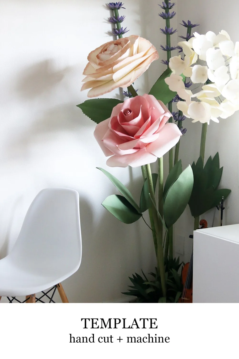Giant Rose Template
