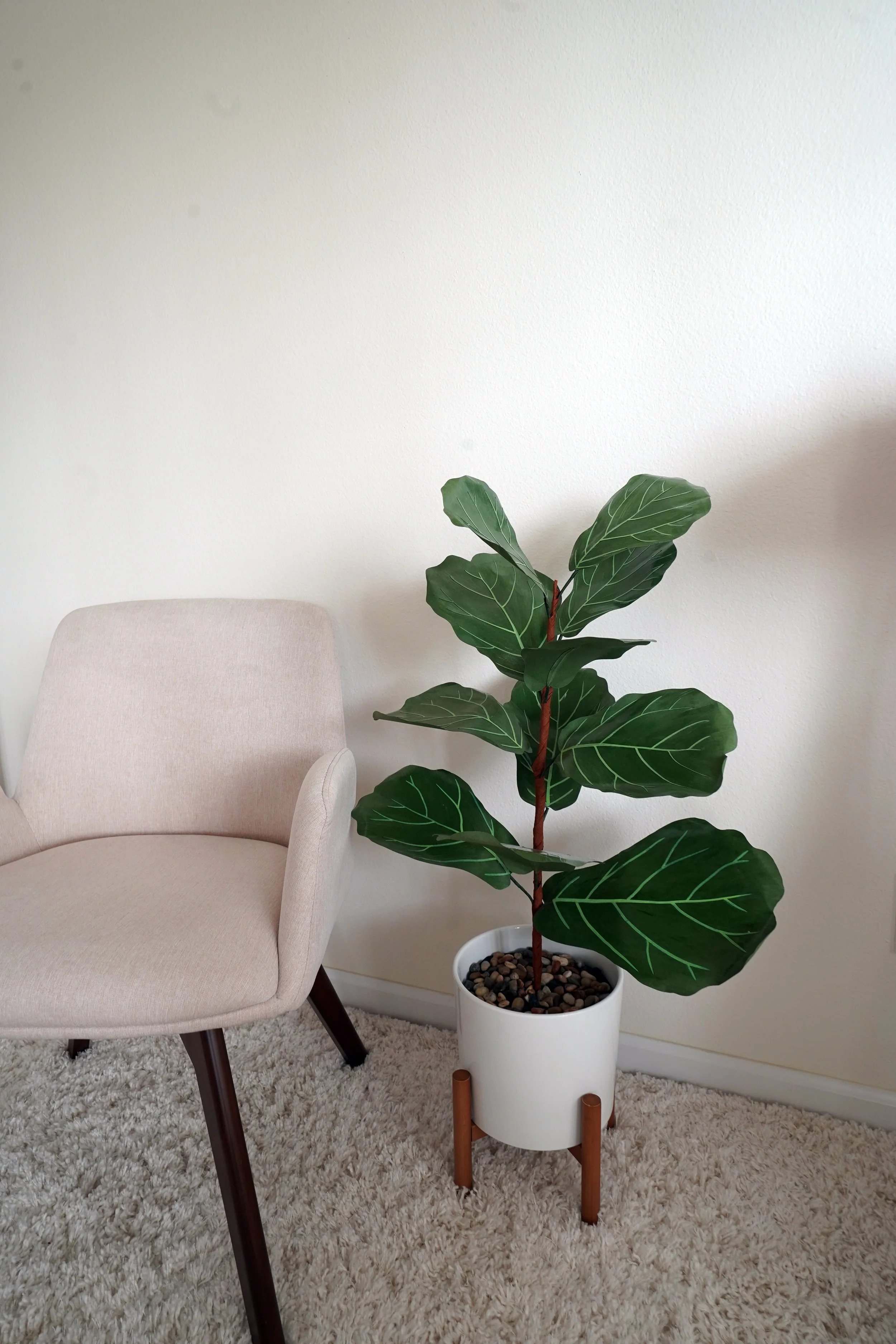 DIY Paper Fiddle Leaf Fig Tree Tutorial