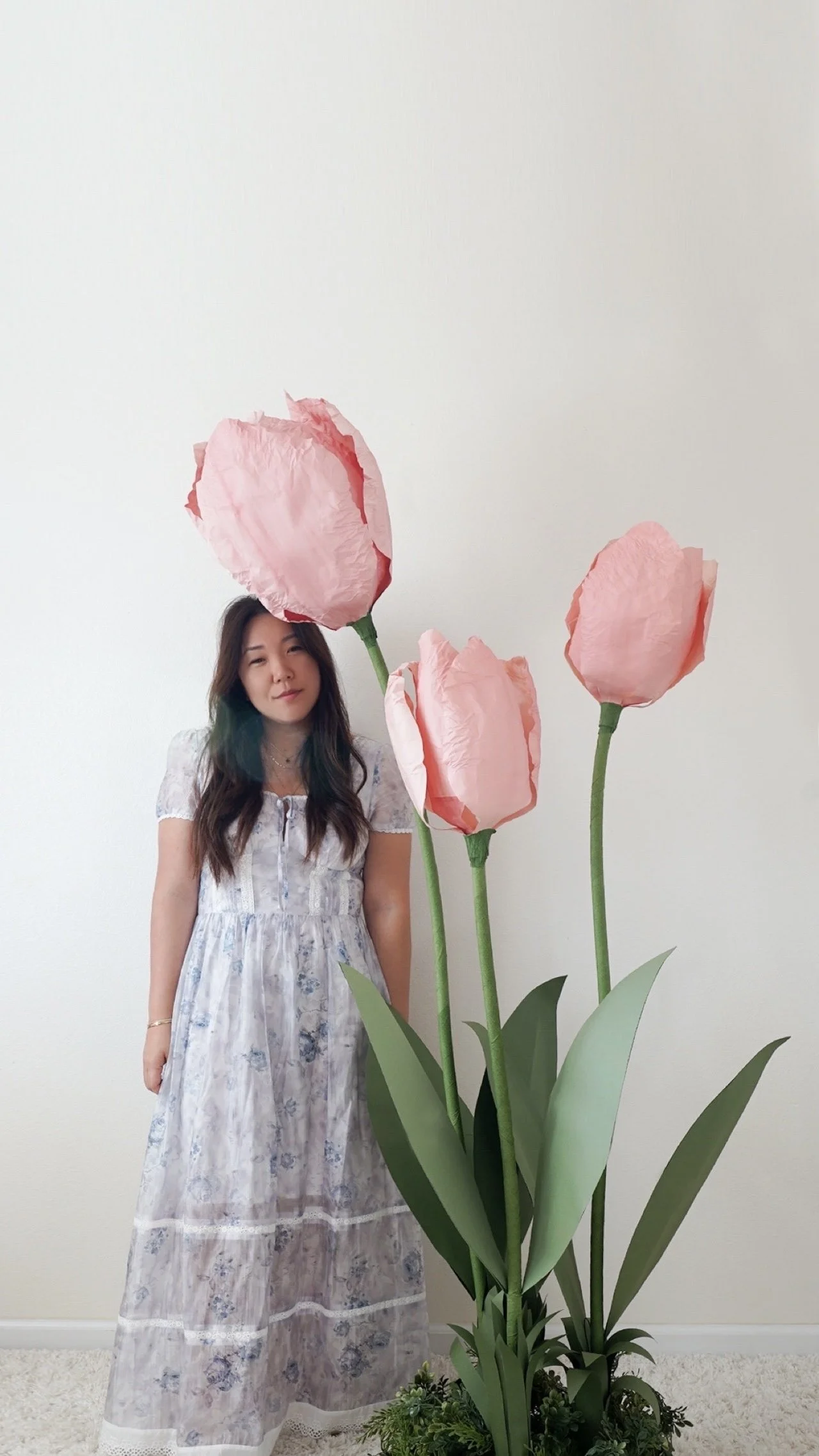 How to Make a Giant Paper Tulip