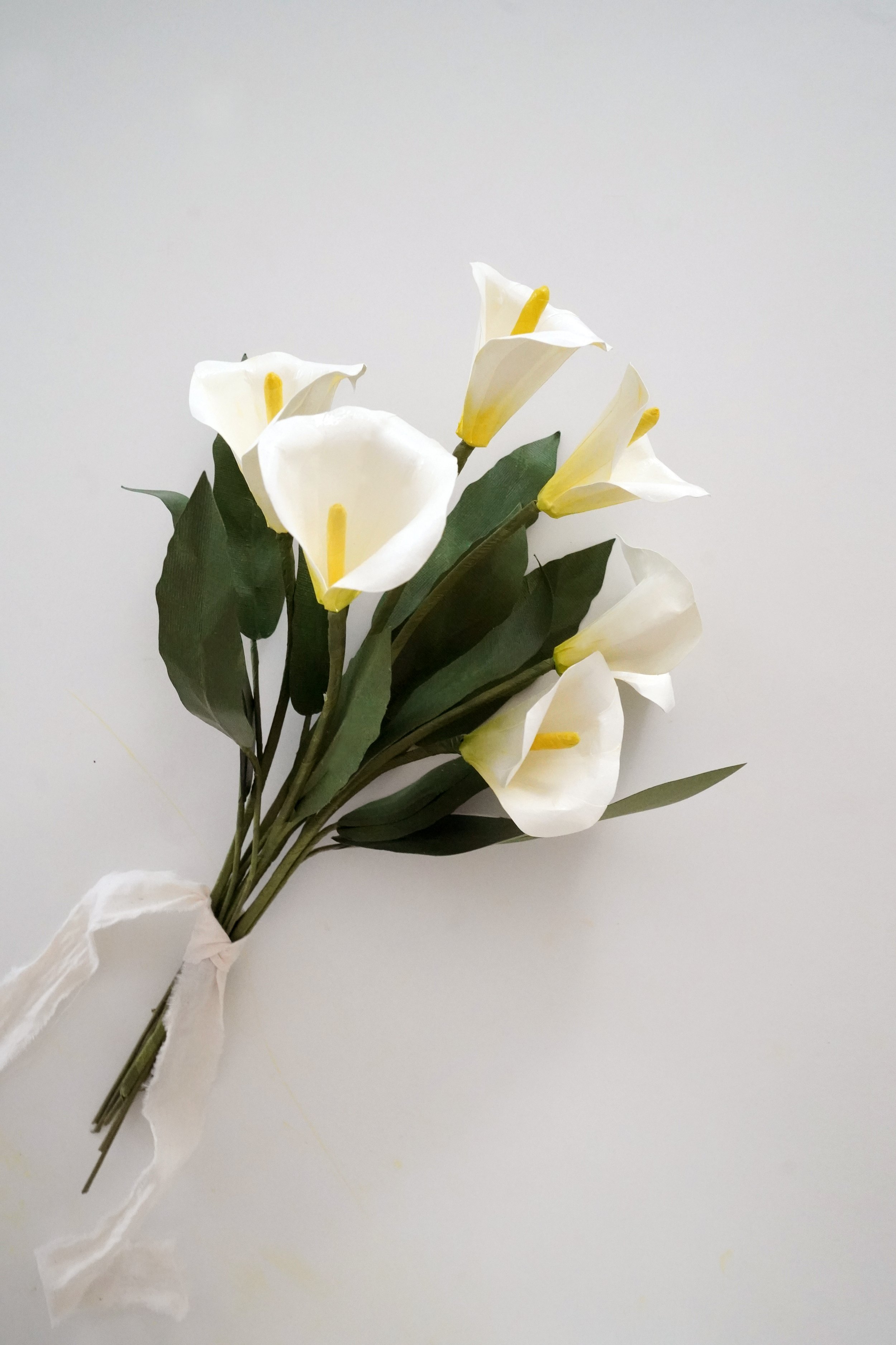 How to Make Paper Calla Lilies