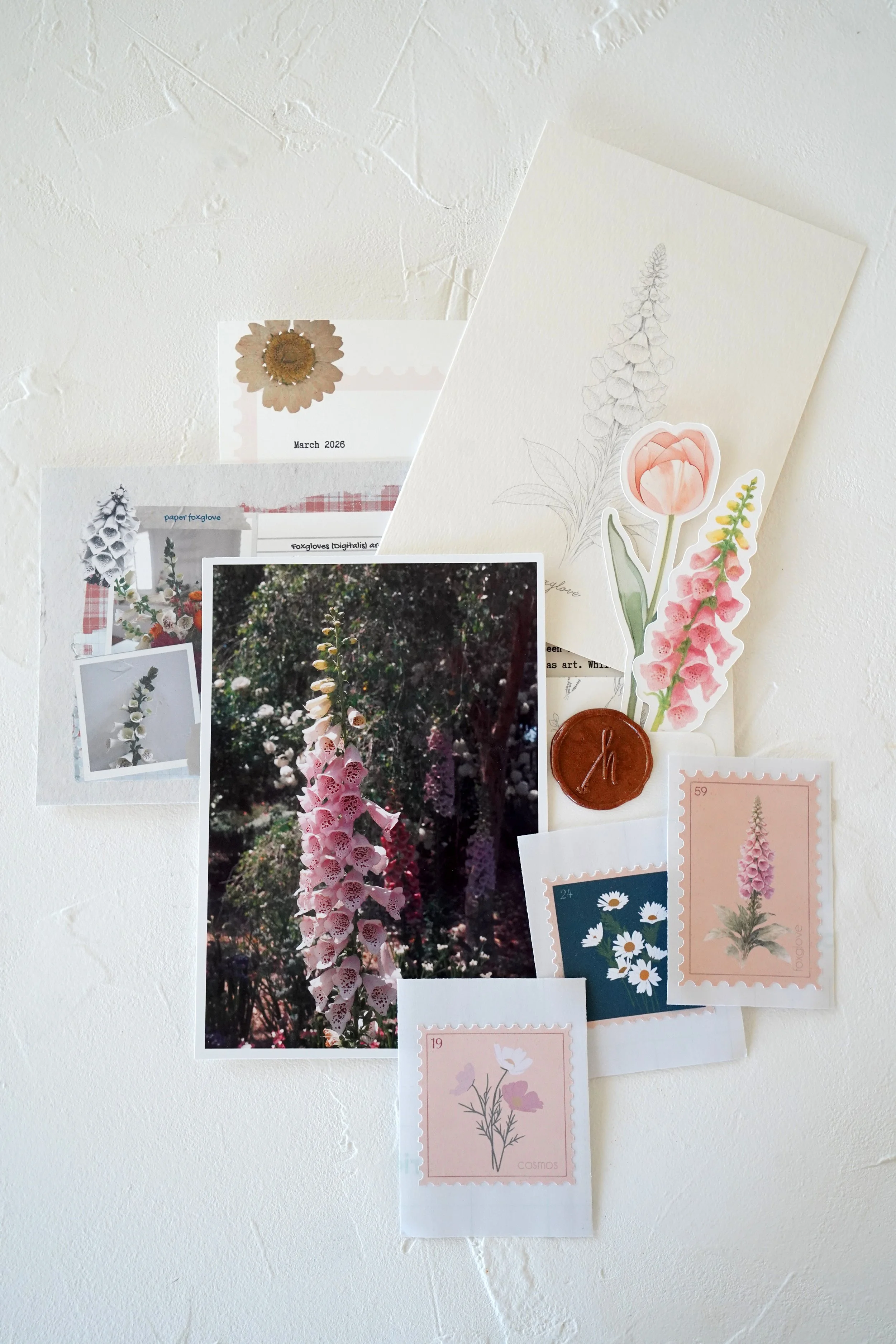 “Let’s Mail Flowers” Mail Club