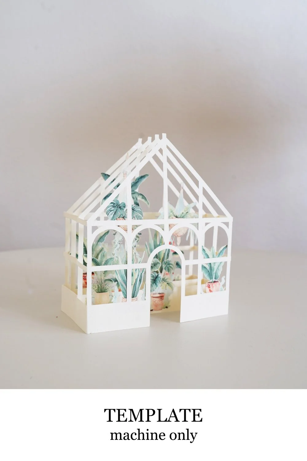 Greenhouse Pop Up Card