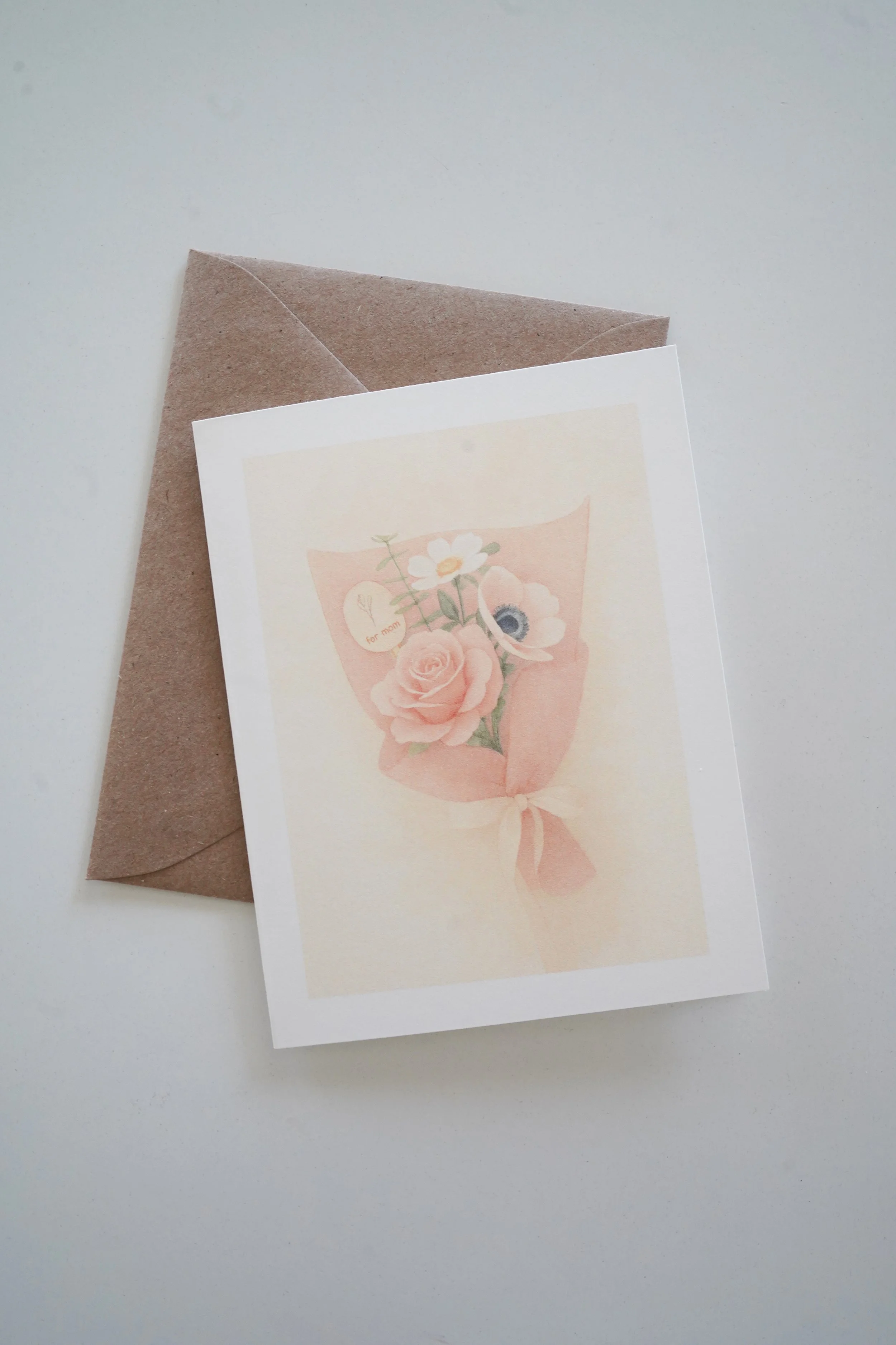 Flower For Mom Card