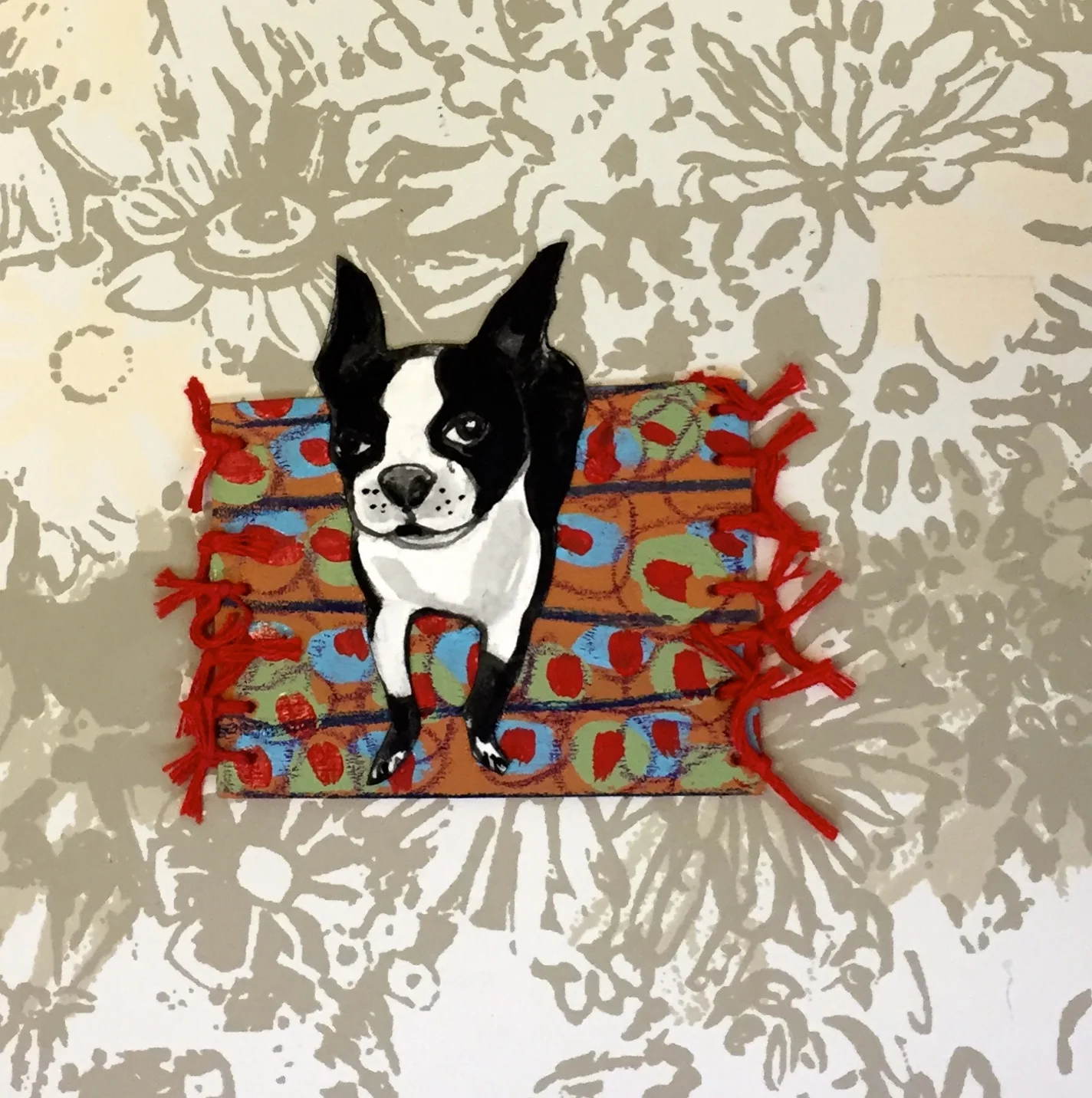 Boston Terrier / Magic Carpet Series