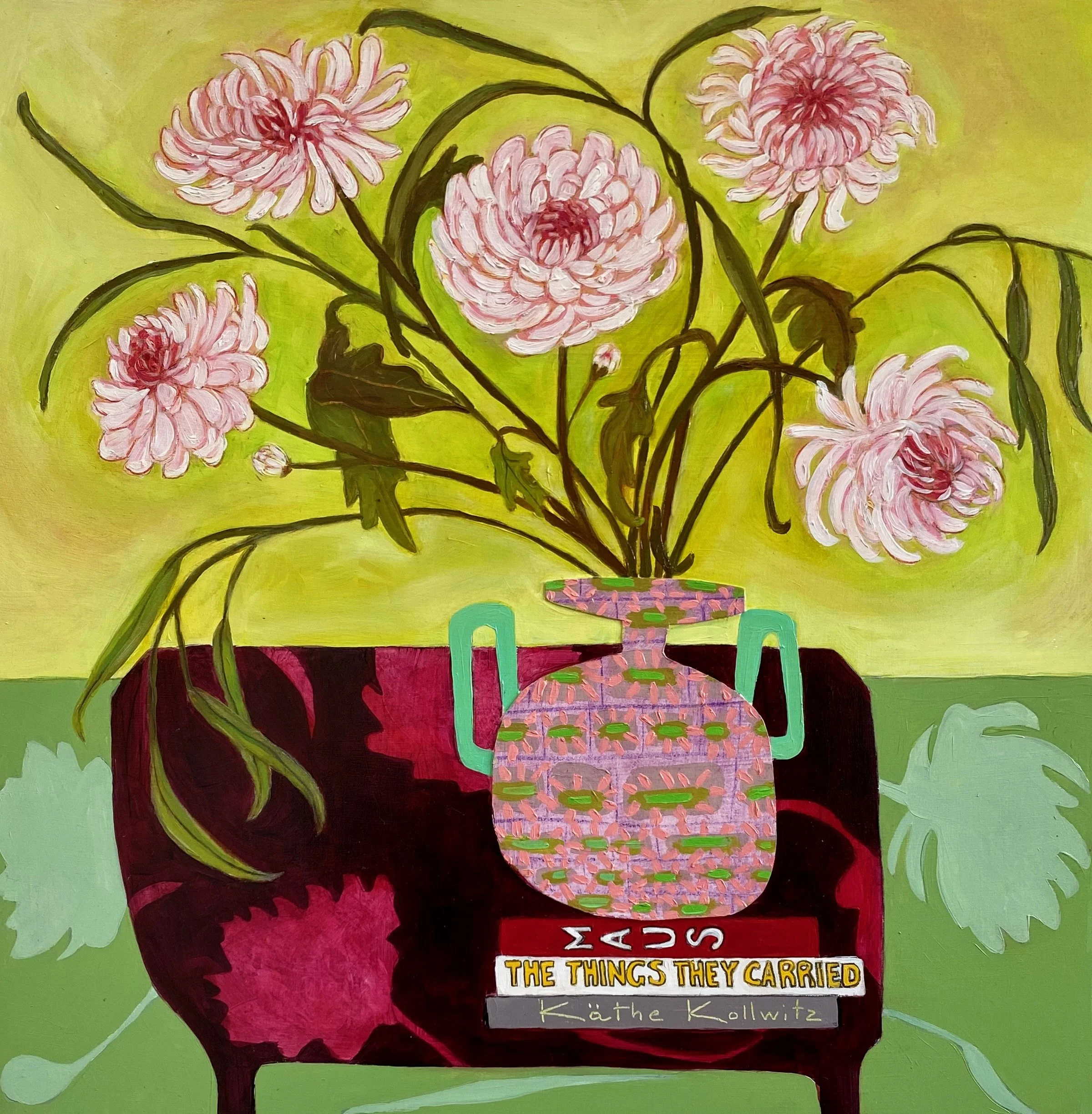 For a friend in grief / Chrysanthemums and Willow  2025