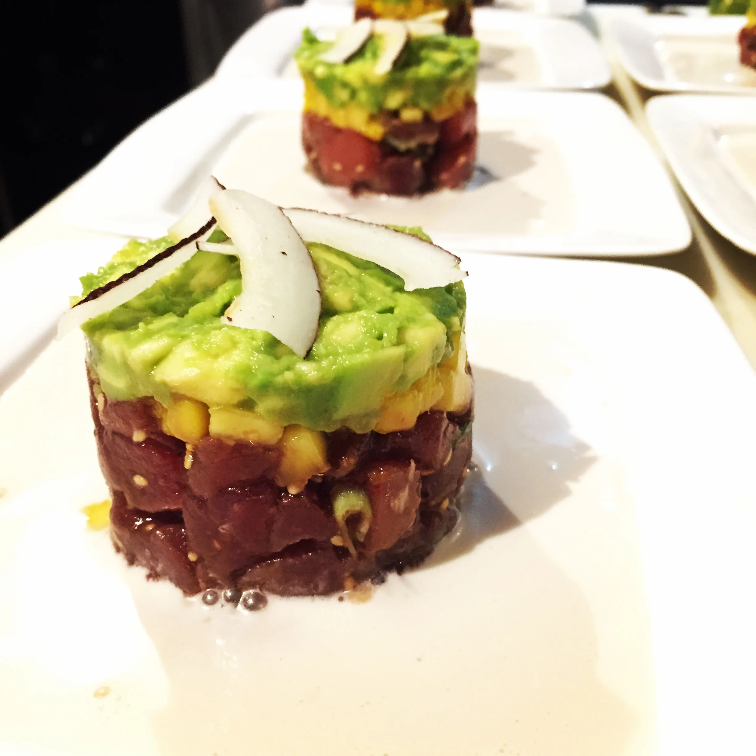 Yellowfin Tuna Tartar with Citrusy Coconut Milk