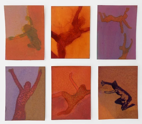 Six Studies | 2015, ink on board, 22 x 25 cm