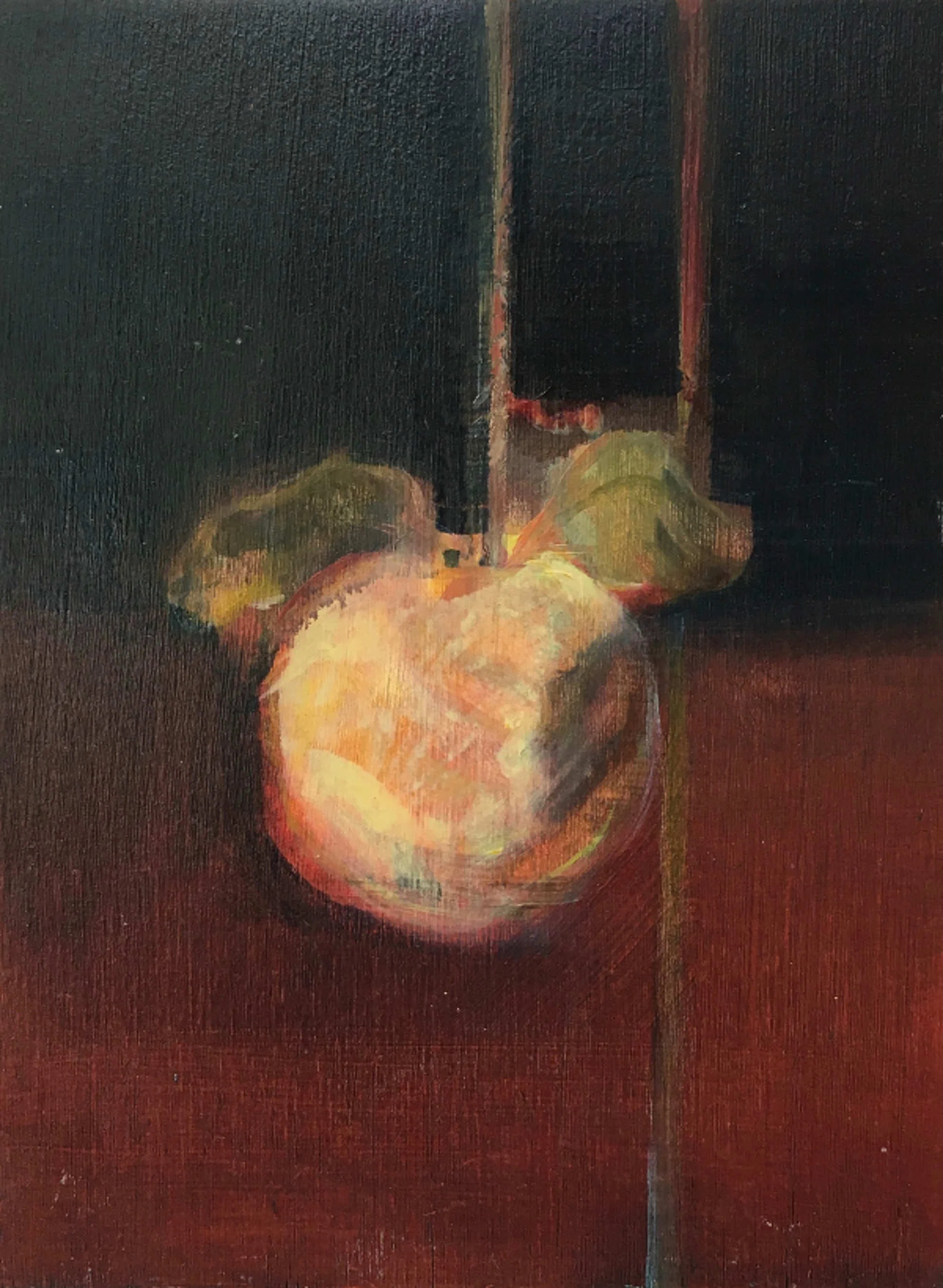 Quince , oil on panel 23x18cm sold