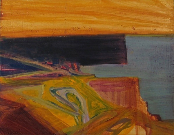 seascape 5, 18 x23 cm, oil on panel