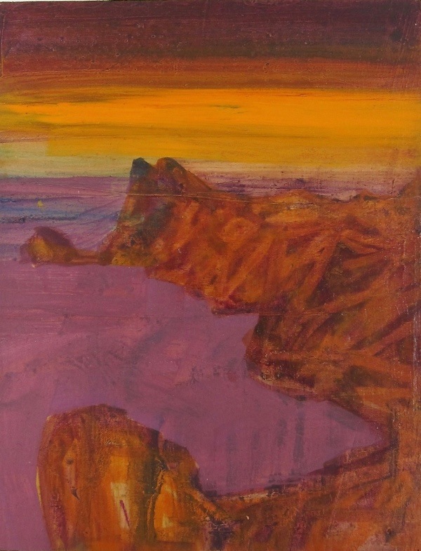 seascape 8, 23 x18 cm, oil on panel