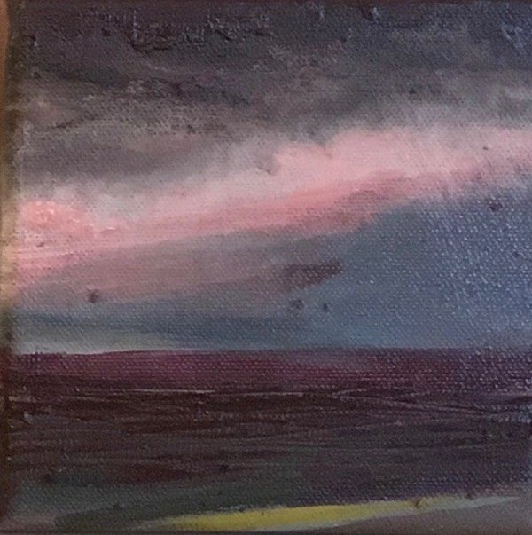 Iceland 1, 15 x15 cm, oil on canvas