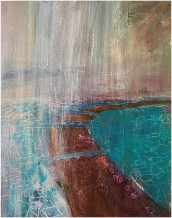river 24 ,oil on panel, 23 x 18cm sold