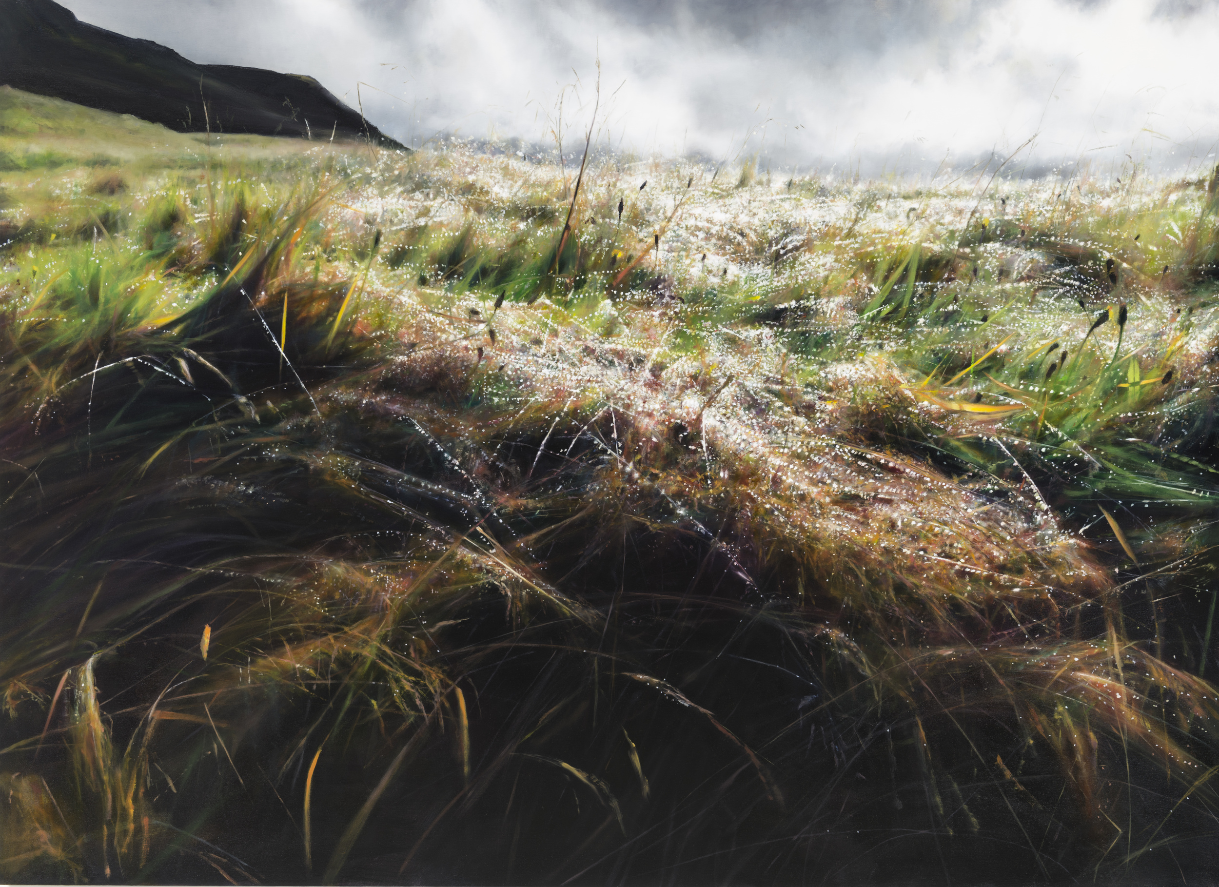   iceland&nbsp;&nbsp;  •   52" x 72"  oil on canvas  2014    