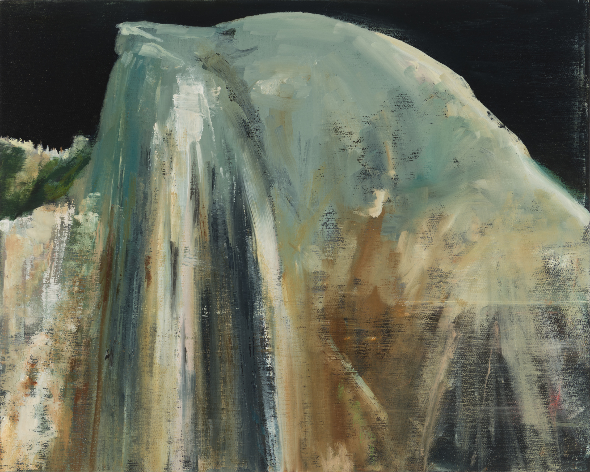   half dome   16" x 20"  oil on canvas  2014    