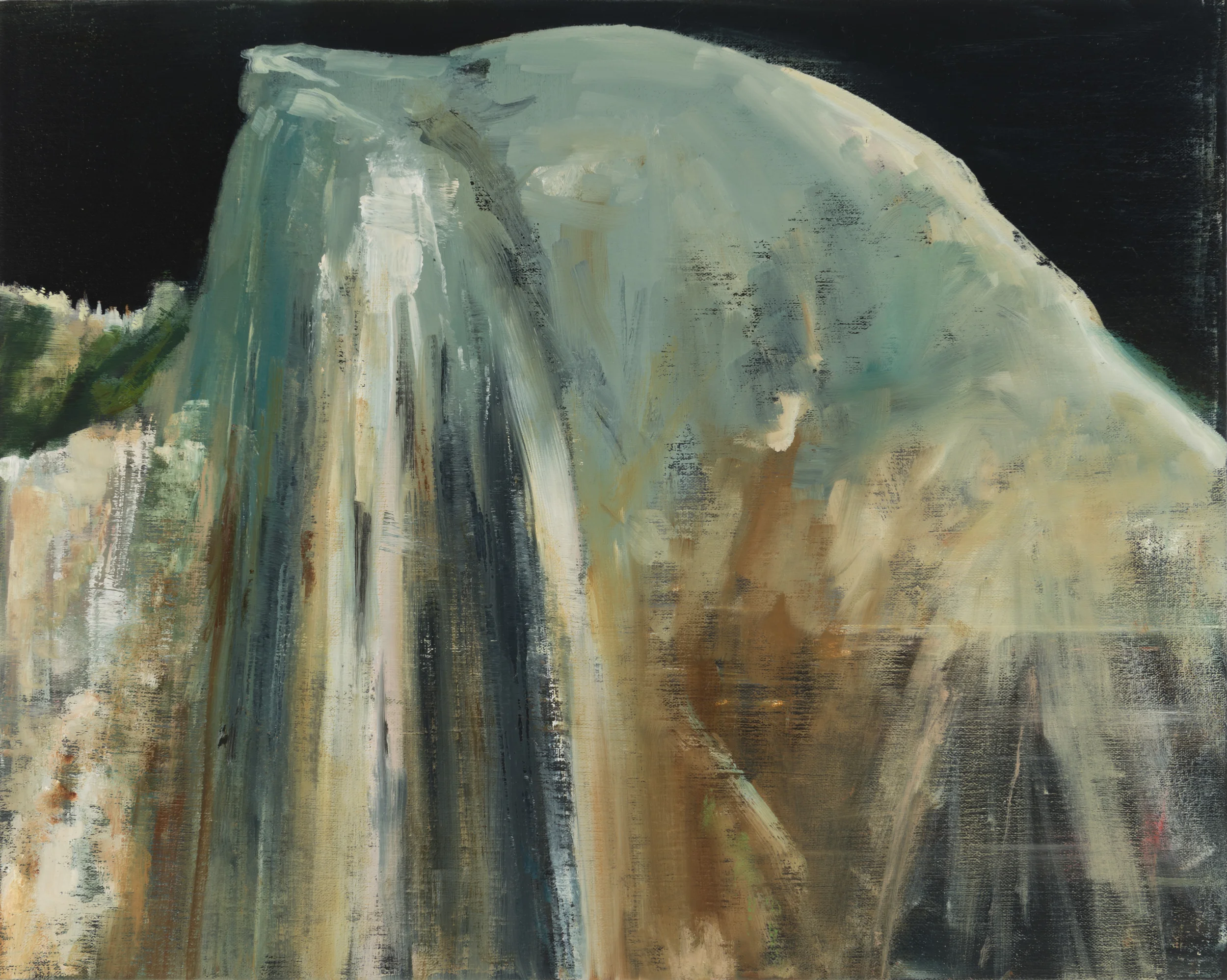 half dome 16" x 20" oil on canvas 2014