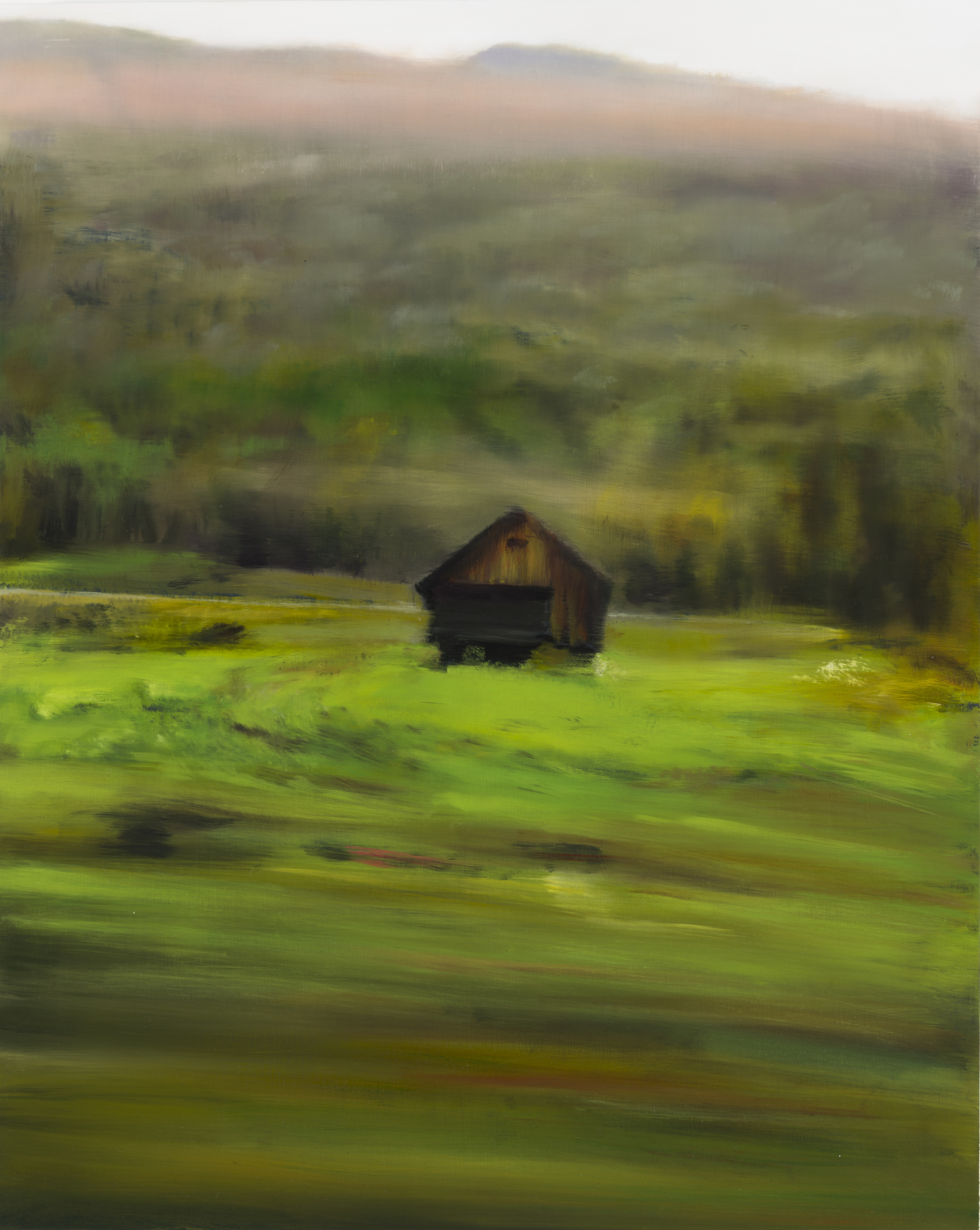   barn&nbsp;&nbsp; •  20" x 16"  oil on canvas  2014    