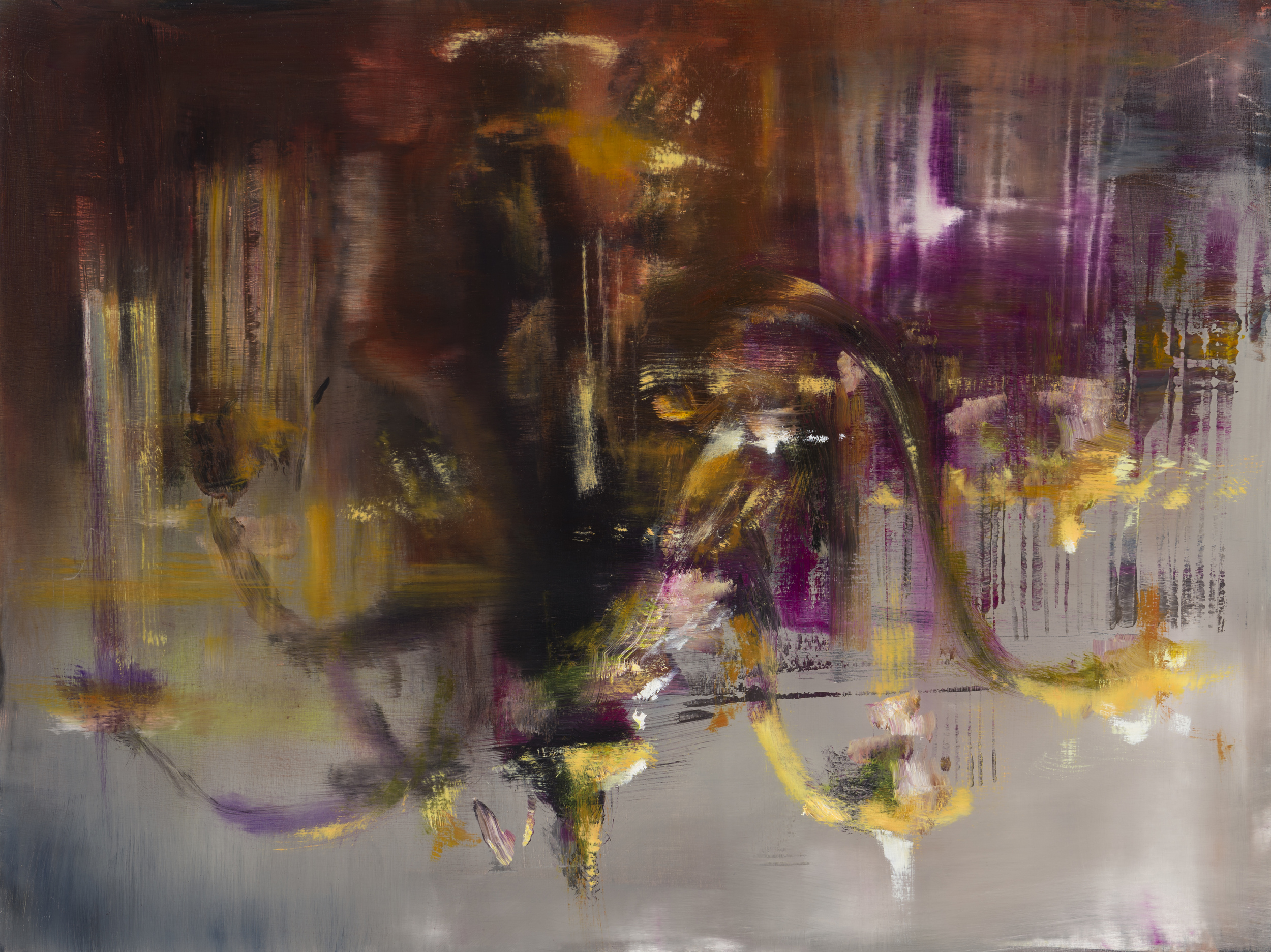   chandelier&nbsp;&nbsp;  •   18" x 24"  oil on panel  2013    